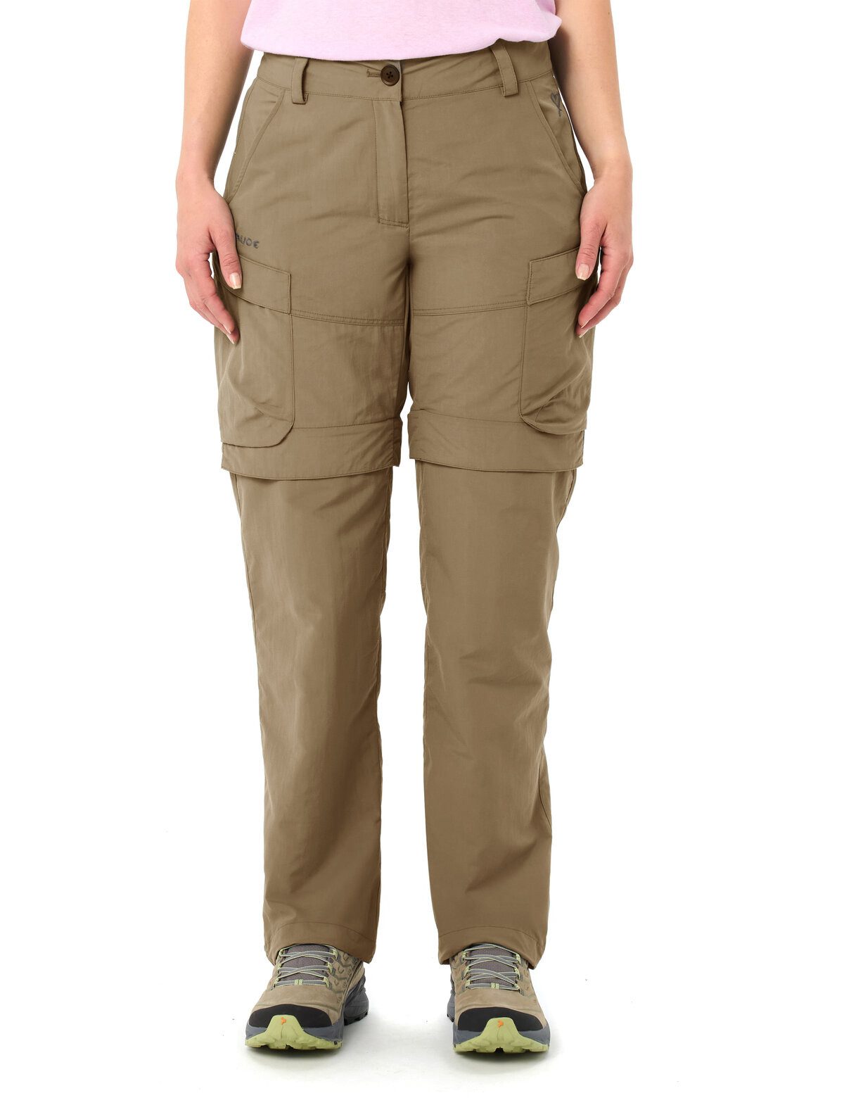 VAUDE Zip-off-Hose WOMEN'S NEYLAND CARGO ZO PANTS schnell trocknendes Material