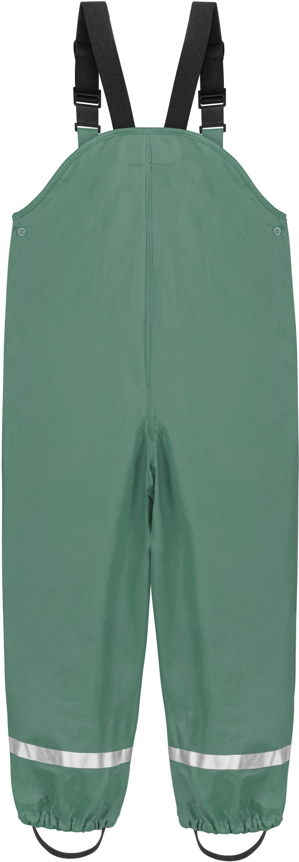 normani Regenhose Kinder Regenhose mit Hosenträgern Skjolden Wasserdichte Regenlatzhose Überziehhose - ungefütterte Matschhose – Bild 2 von 5