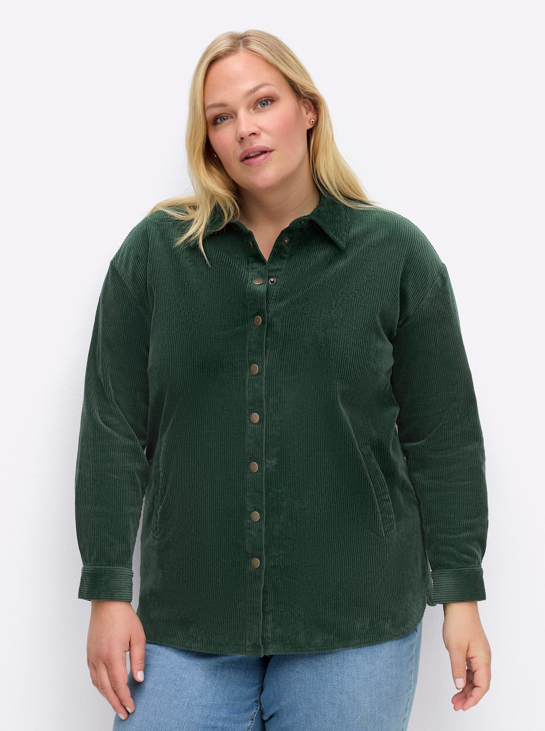 Sheego Klassische Bluse Hemdbluse günstig online kaufen