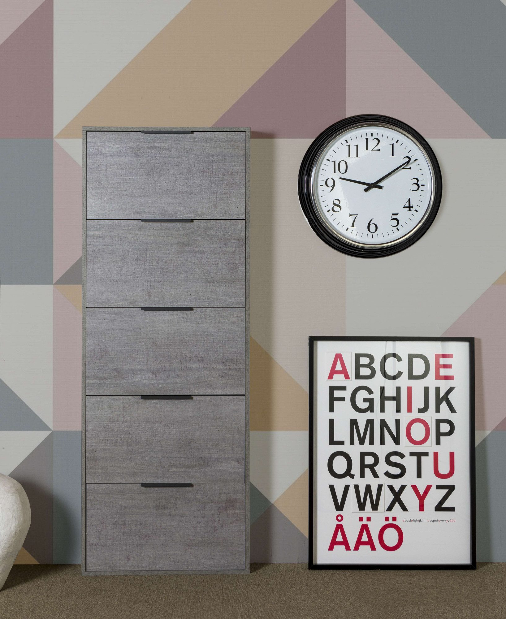Composad Schuhschrank Espresso,Schuhschrank, Schuhkipper, mit Klappen günstig online kaufen