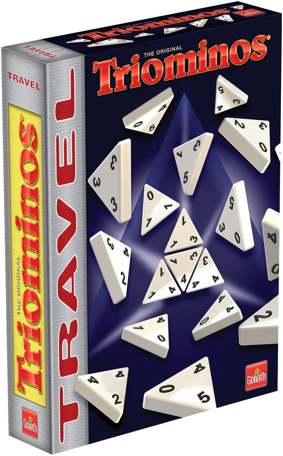 Goliath® Spiel Triominos Travel Edition, Familienspiel