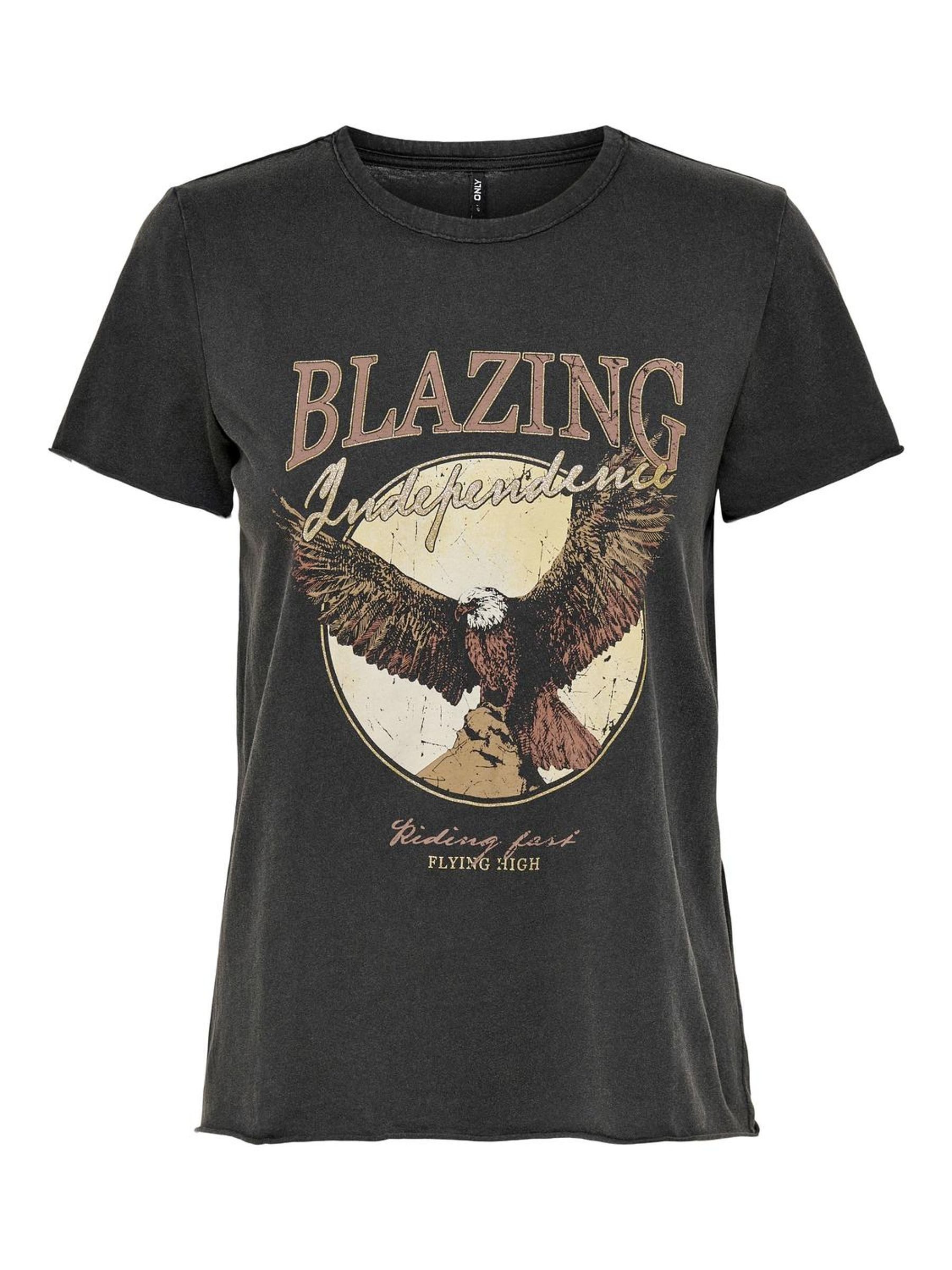 ONLY T-Shirt Bedrucktes Kurzarm mit Printed günstig online kaufen