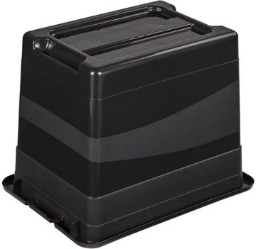 keeeper Transportbehälter eckhart, (Set, 2-St), je 24 Liter, mit Deckel, Schiebeverschluss, extra stabil