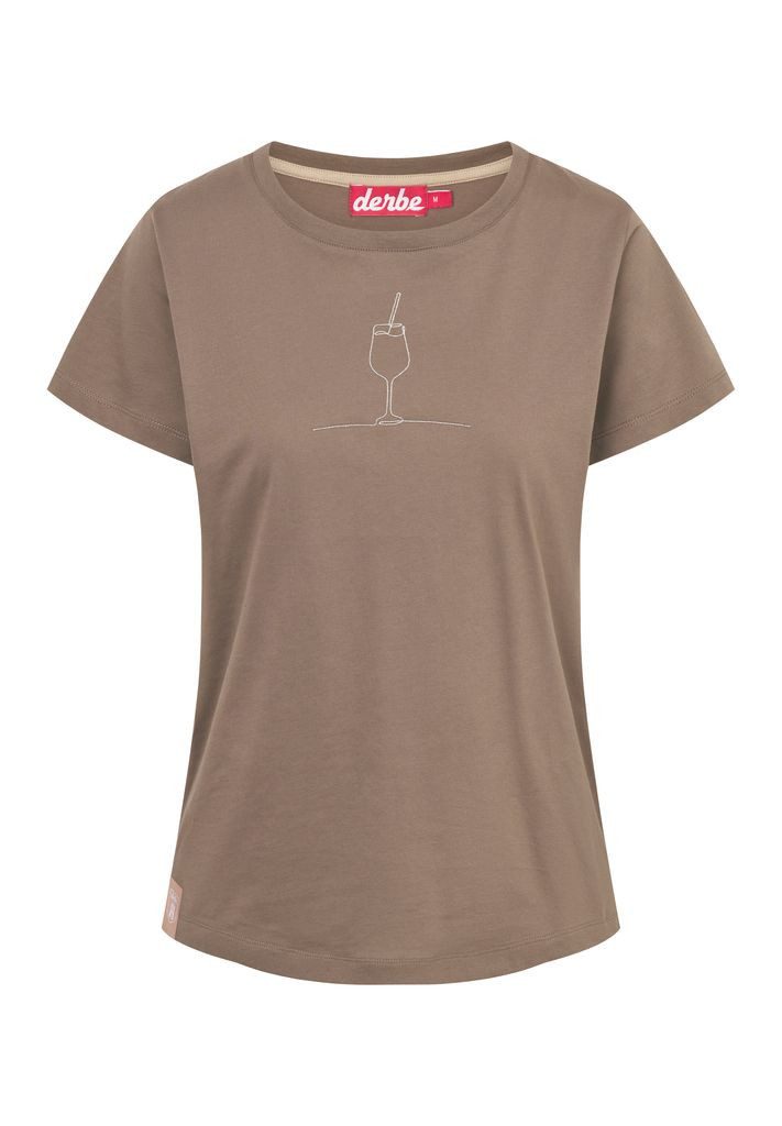Derbe Print-Shirt Drink Damen T-Shirt (1-tlg)
