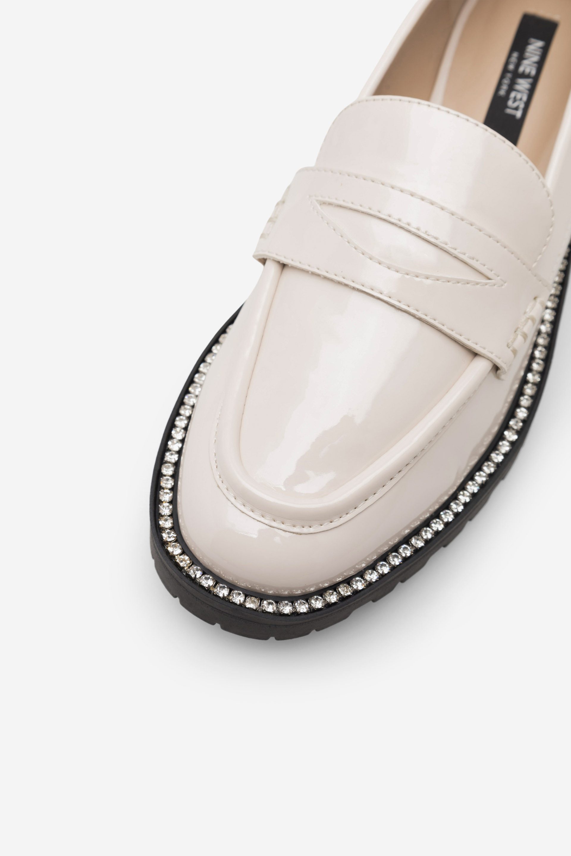 Nine West NINE WEST Damen Mokassin 39 weiß 5905588153115 Mokassin