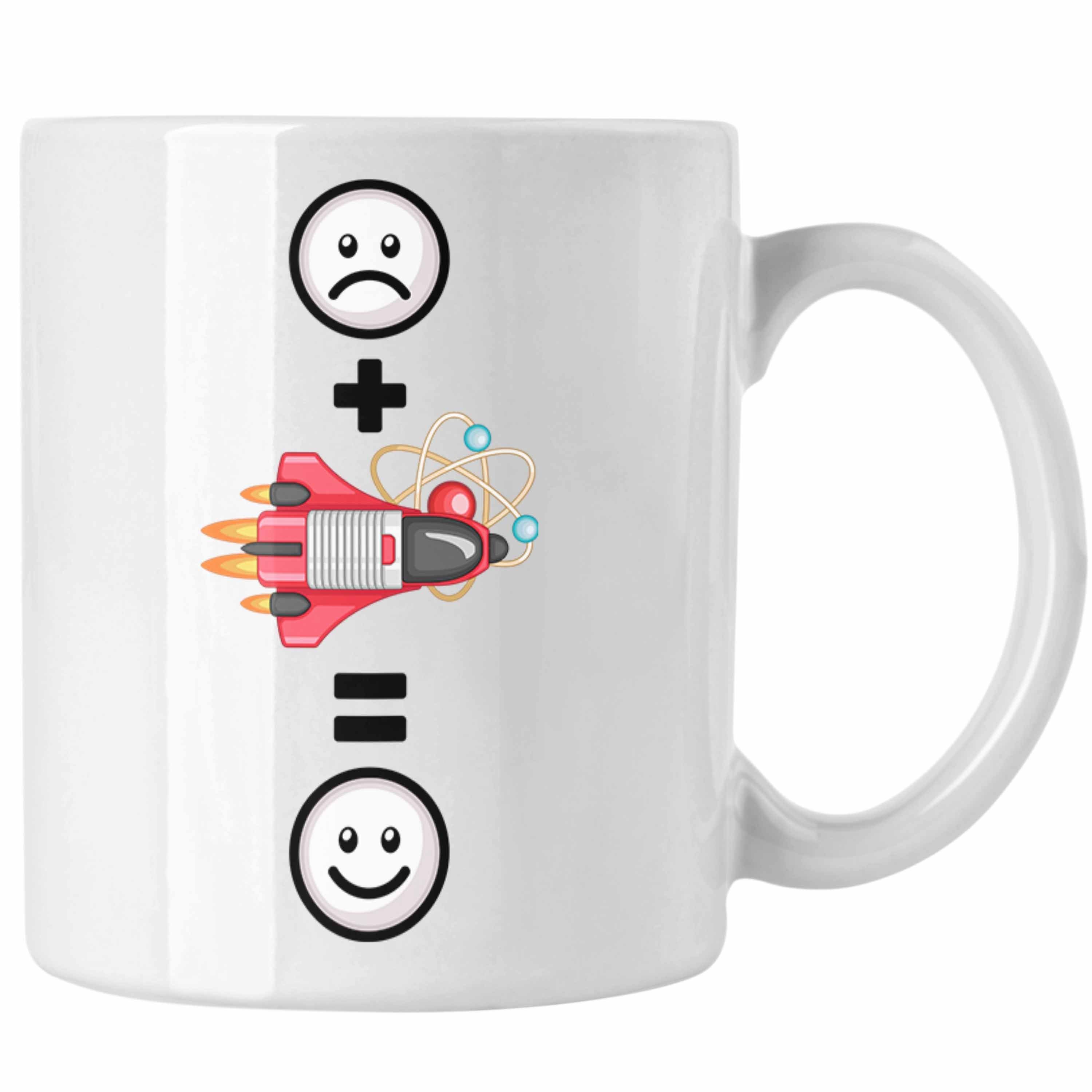 Trendation Tasse Astrophysik Tasse Geschenk für Raketenwissenschaftler Lustige Geschenk Weiss | Teetassen