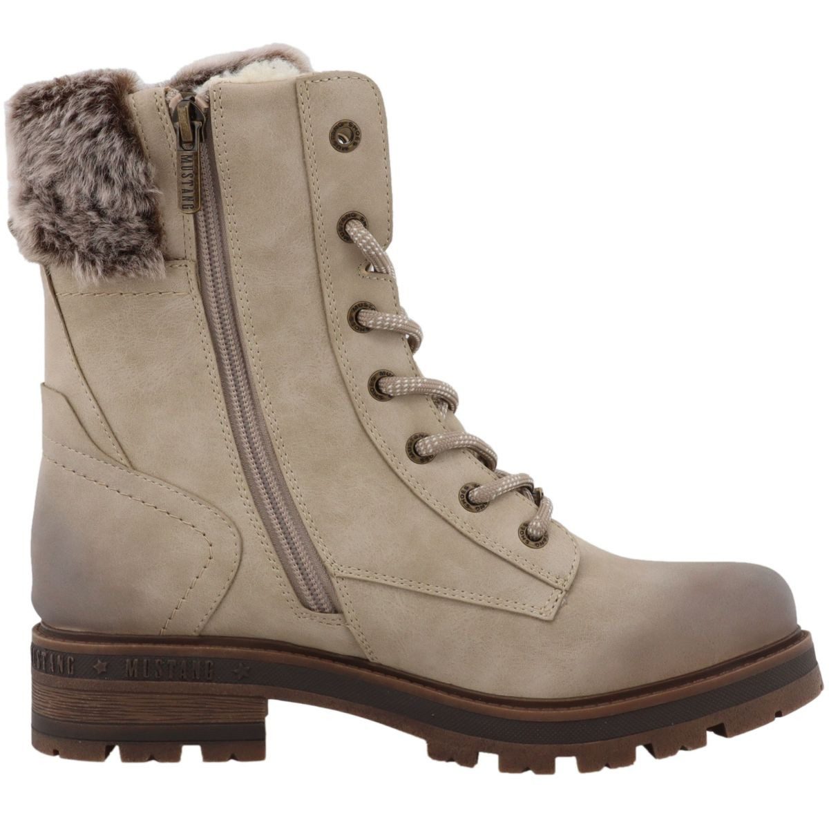 Mustang Shoes 15M0042001-taupe Stiefel günstig online kaufen