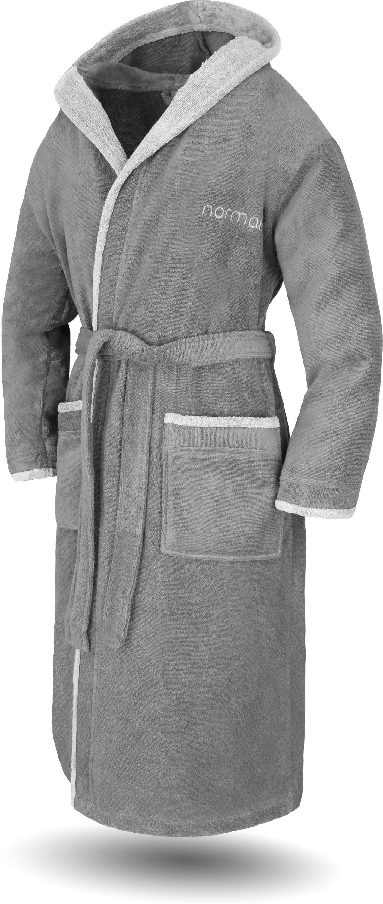 normani Unisex-Bademantel Unisex Baumwoll-Bademantel Rob, 122, Baumwolle, K günstig online kaufen