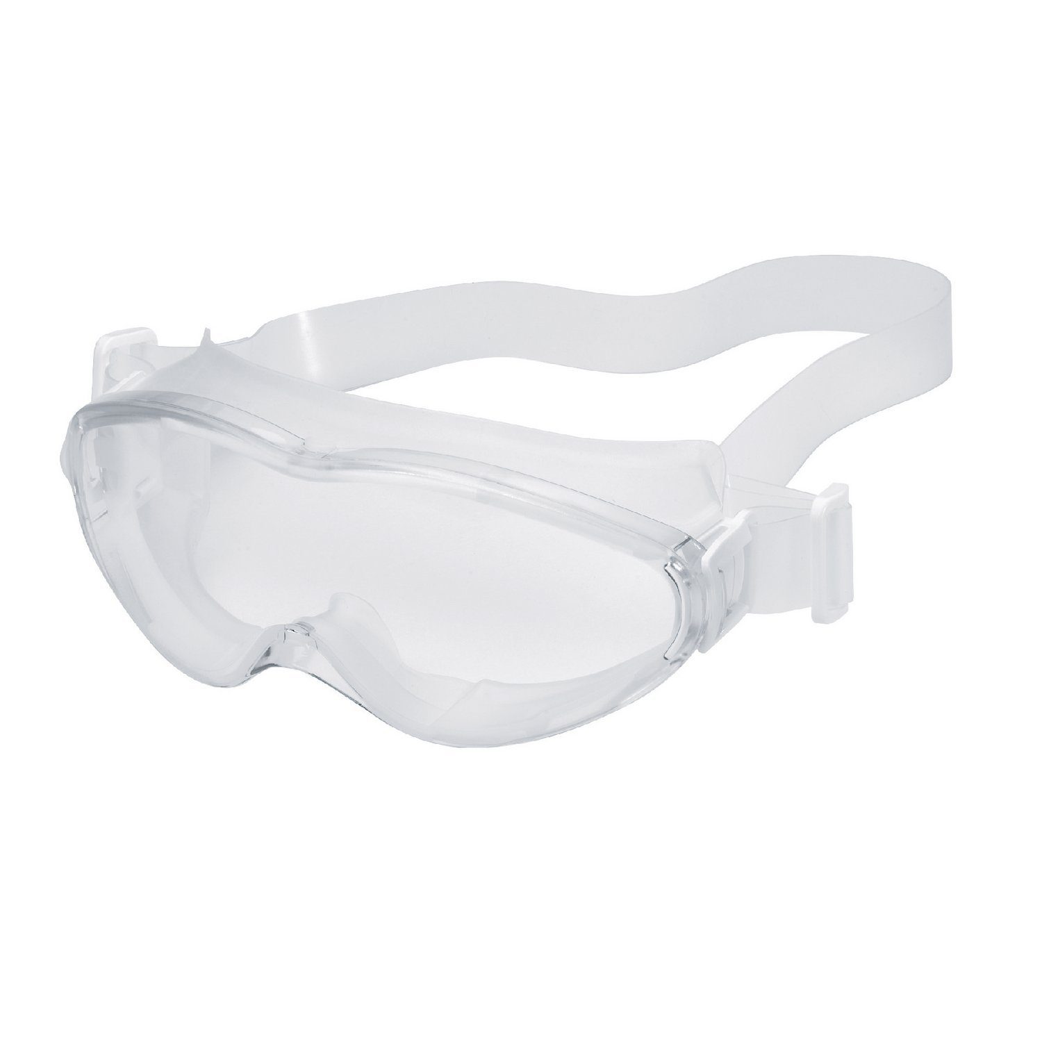 Uvex Arbeitsschutzbrille, (1St), clean supravision transparent/weiß