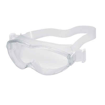 Uvex Arbeitsschutzbrille, (1St), supravision clean transparent/weiß