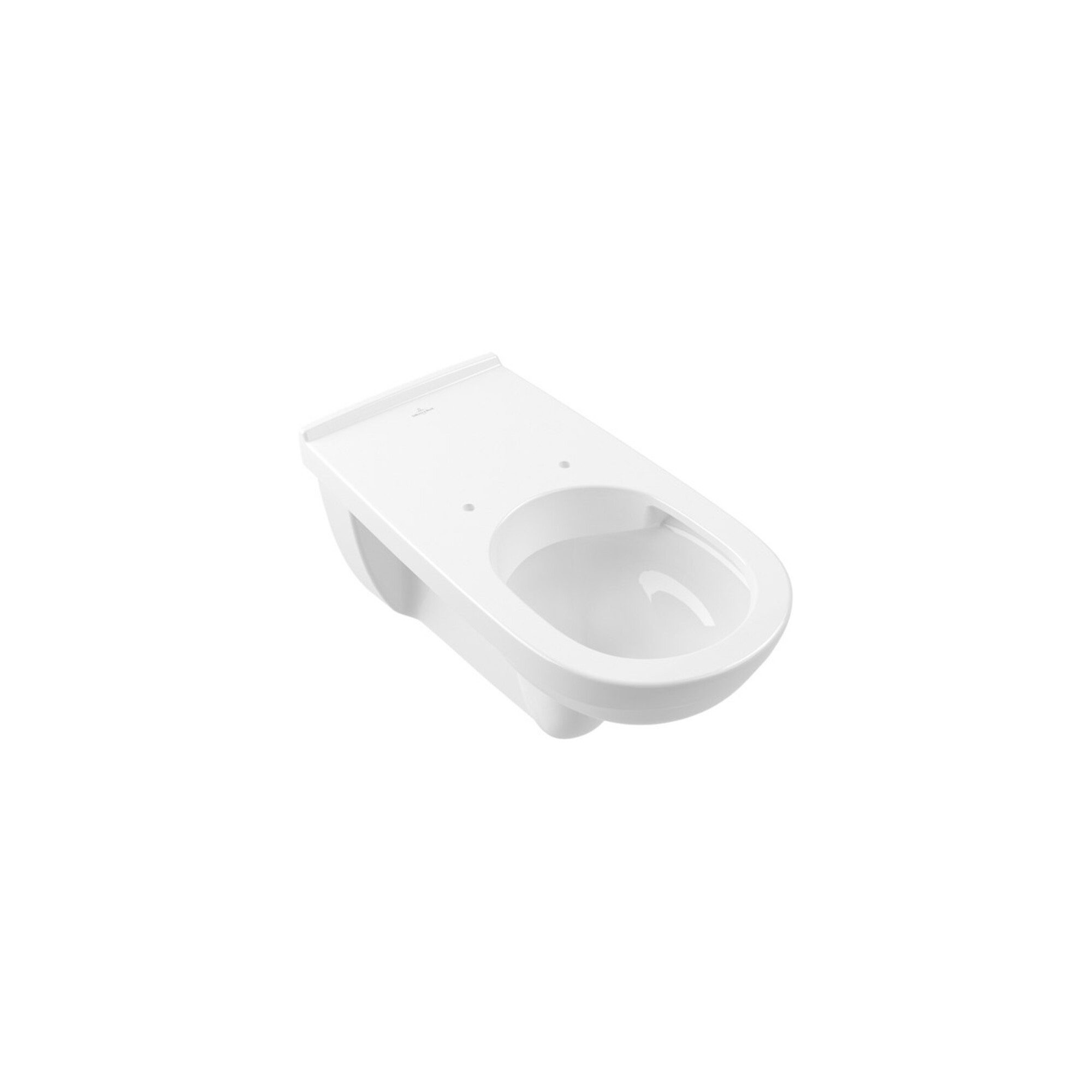 Villeroy & Boch Waschbecken V&B Wand-WC, Tiefspüler VICARE D-Flush, 36x70cm, Abg. waagerecht, weiß