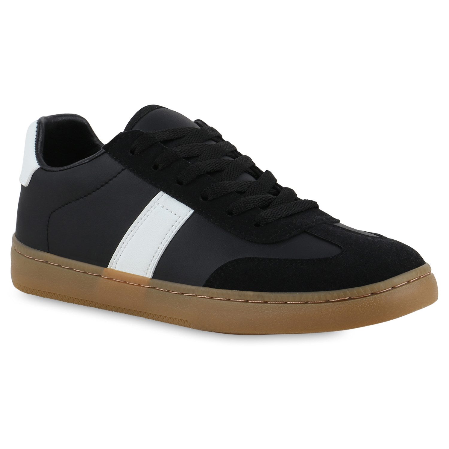 VAN HILL 841698 Sneaker Damen Sneaker Low Schürer Bequeme Basic Freizeit Sc günstig online kaufen