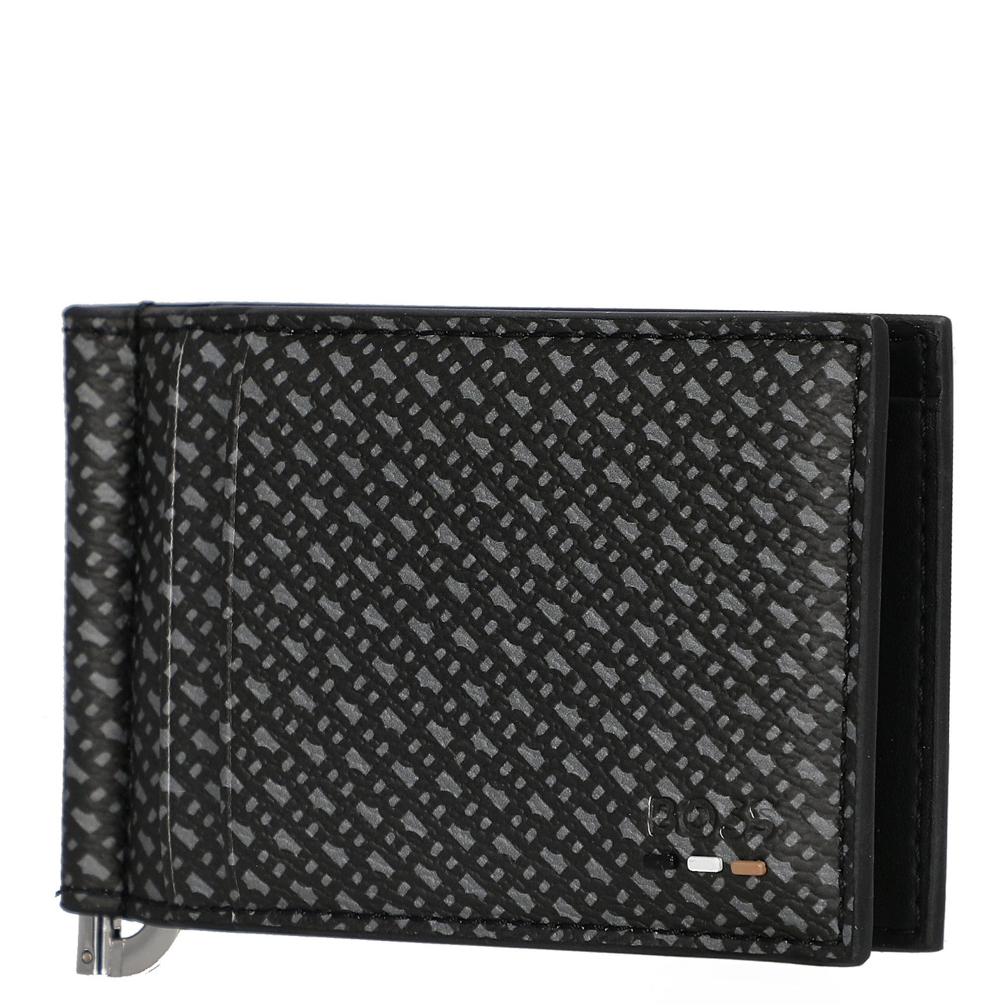 BOSS Kartenetui Ray MN - Kreditkartenetui 6cc mit Geldscheinklammer 10 cm (black)