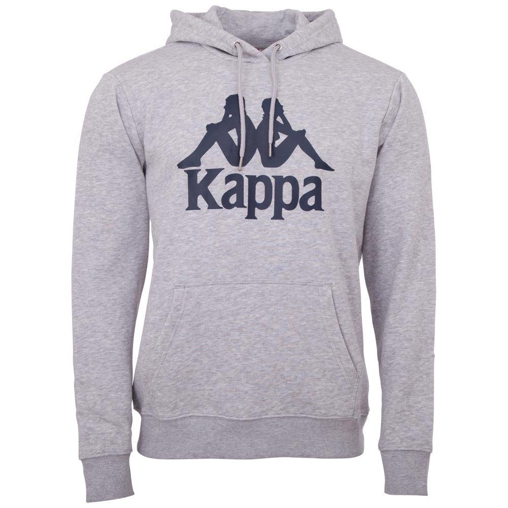 Kappa Kapuzensweatshirt - in kuscheliger Sweat-Qualität grey melange