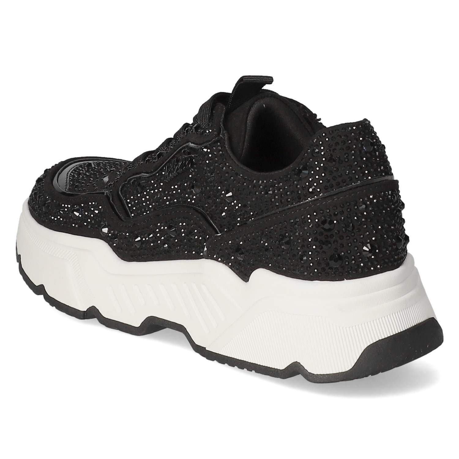 La Strada La Strada 2211242 2202 Damen Textil & Synthetik schwarz Schnürschuh