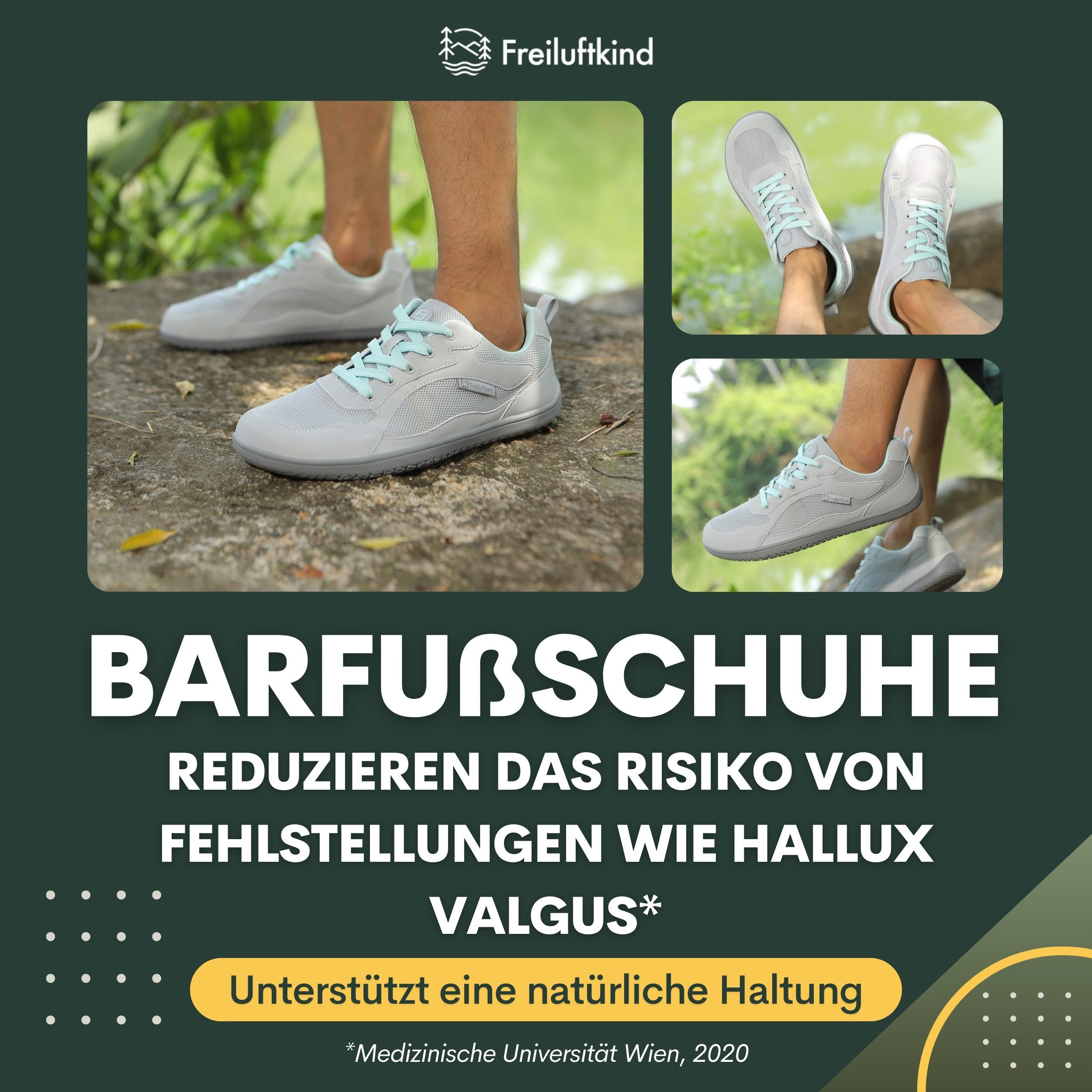 Freiluftkind Everest Sneaker – Der perfekte Schuh für dein Abenteuer Sneaker Dünne Sohle, Breite Zehenbox, Nullabsatz, Flexibel – Bild 5 von 5
