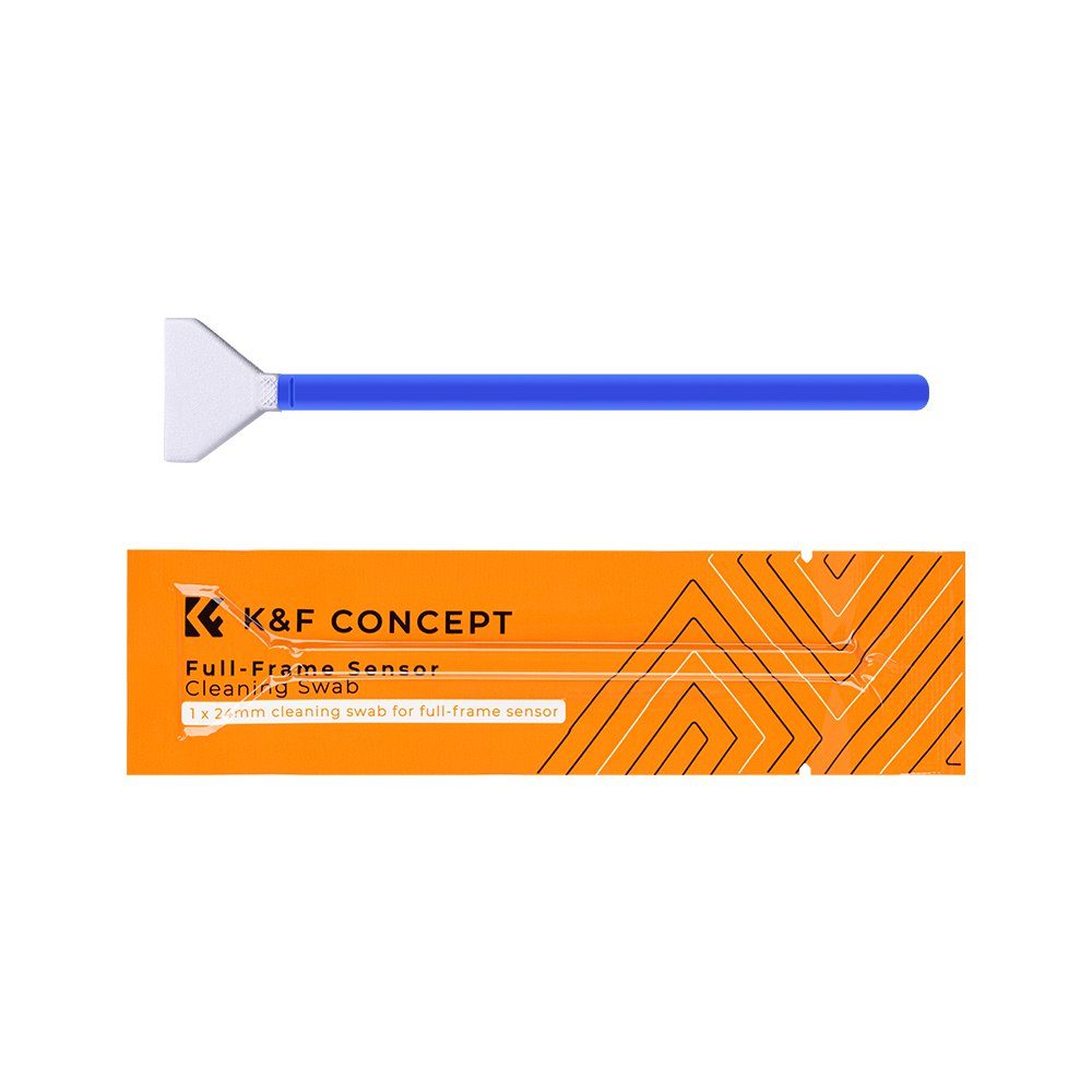 KF Zubehör Kamerazubehör-Set 10 Sensor Swabs Reiniger Minadax Vollformat 24mm +