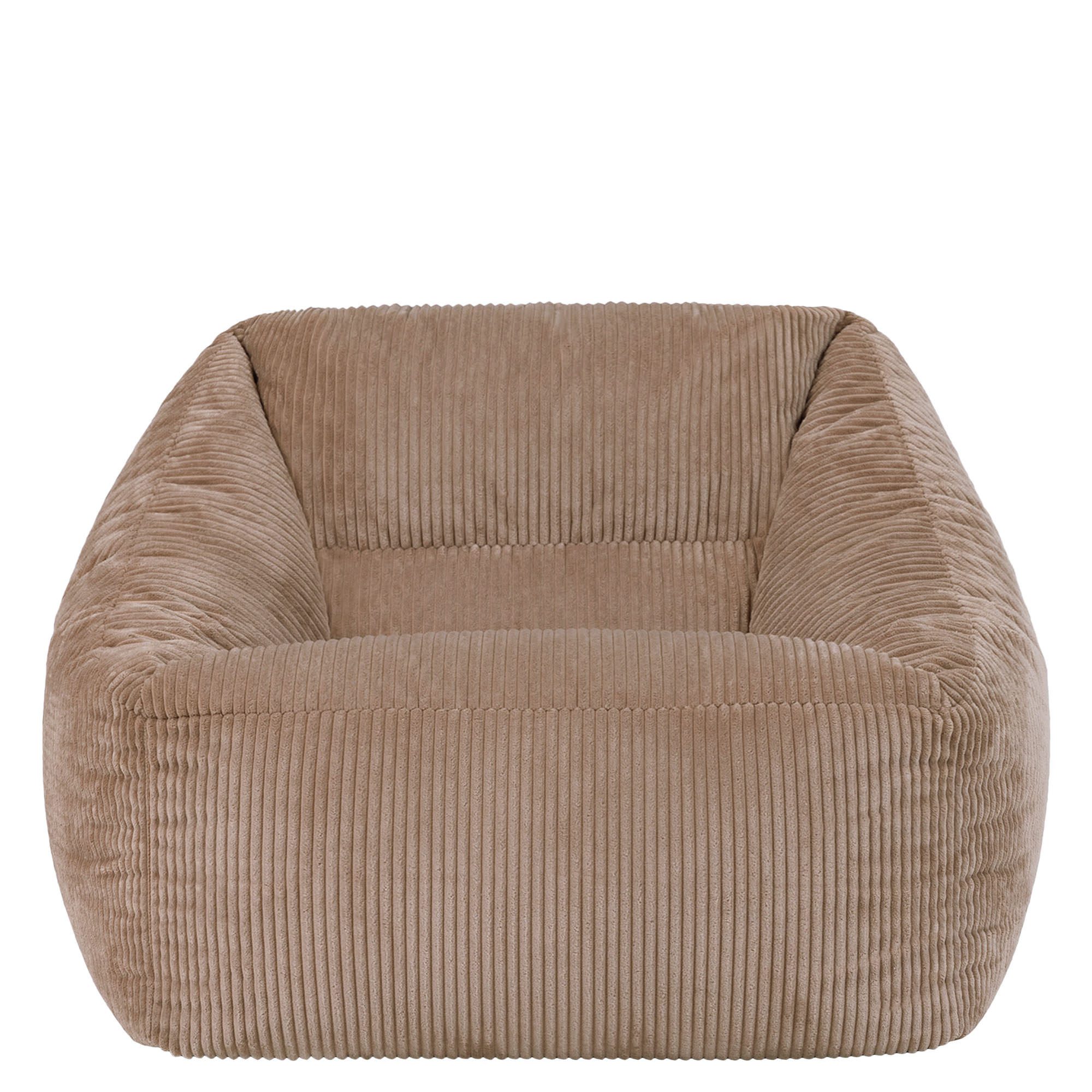 icon Sitzsack Riesen Sessel aus Cord Flauschig „Natalia", Sitzsack XXL, Made in Germany, für Erwachsene & Kinder, für Wohnzimmer – Bild 4 von 5