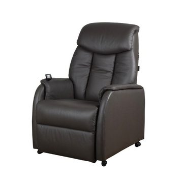 louming TV-Sessel Malaga XL, 3-motorische Verstellung mit Aufstehhilfe, Belastbar bis 150 KG, Verstellung durch Fernbedienung
