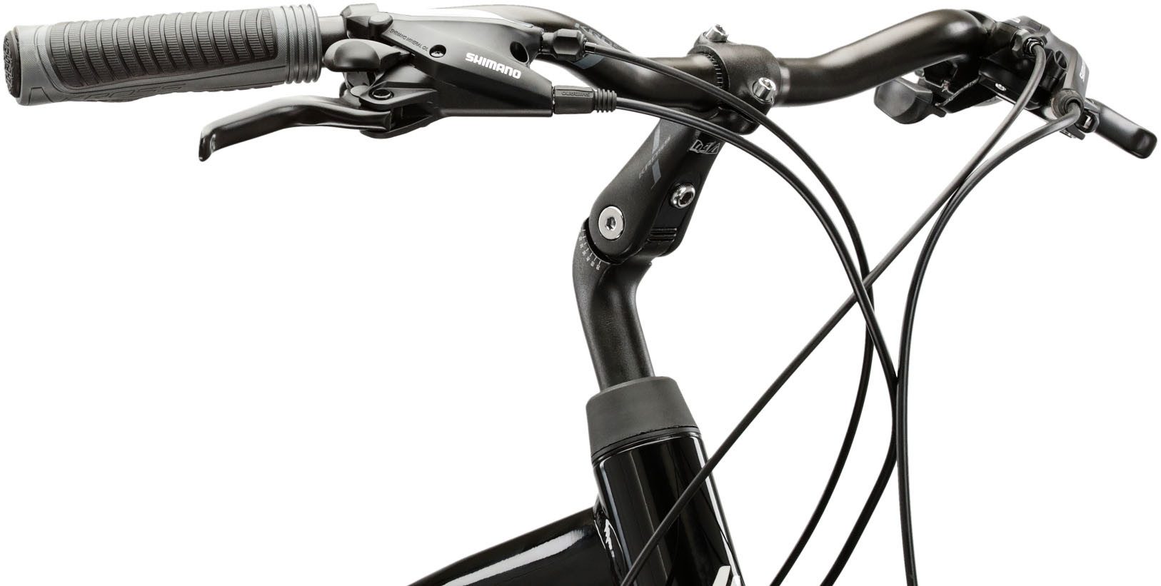 Kross Trekking Bike Trans 4.0 Black, 21 Gears, 21-Speed ​​Shimano ACERA M3020 Derailleur, Derailleur Gears