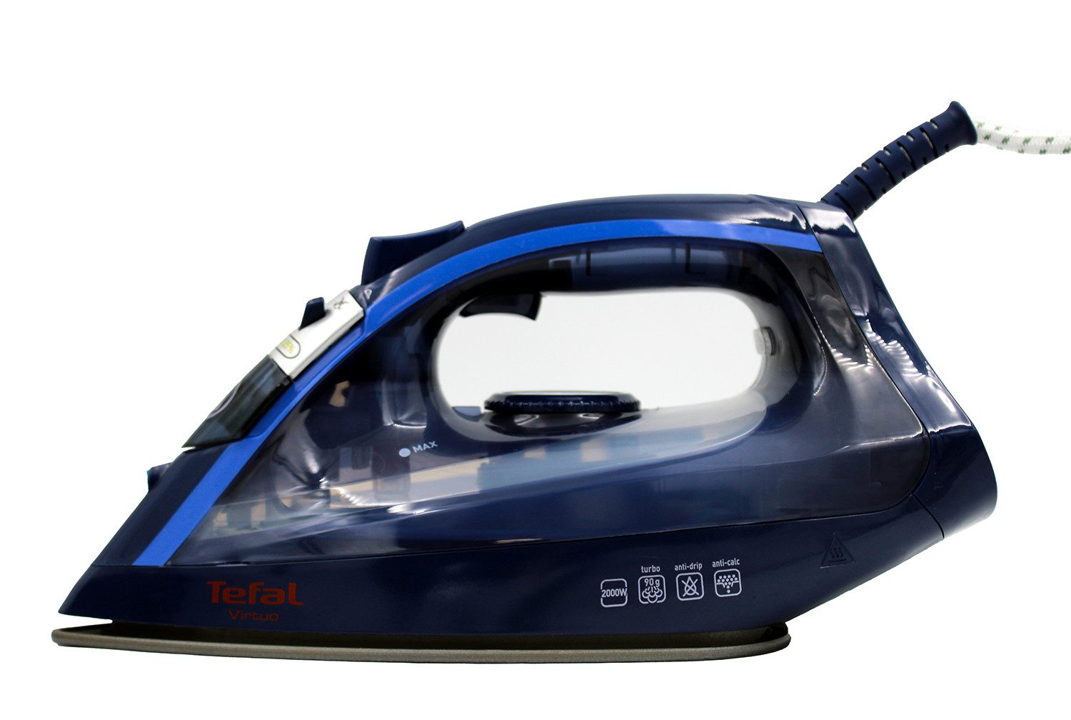Tefal Dampfbügeleisen Tefal FV1713E0 Virtuo Dampfbügeleisen 1800W blau