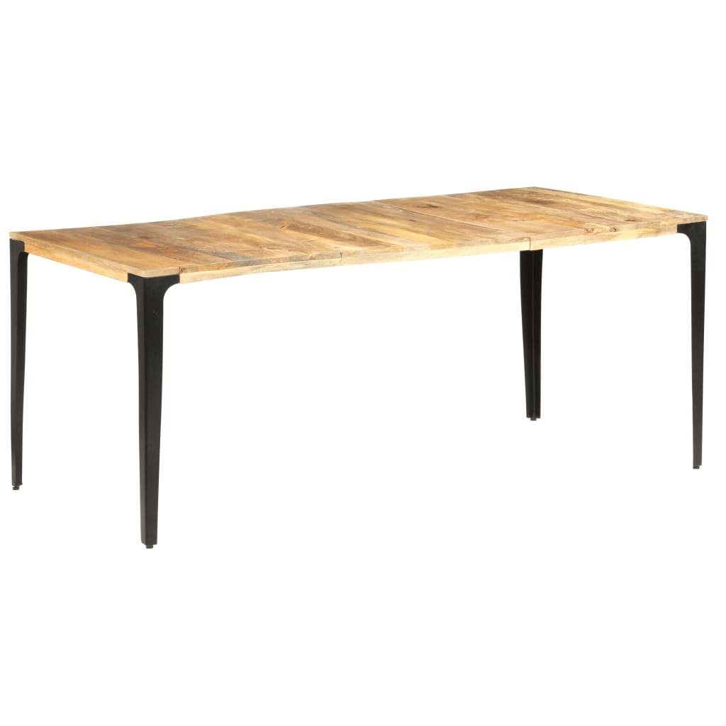 x x (1-St) 76 furnicato Massivholz Mango 180 90 cm Esstisch