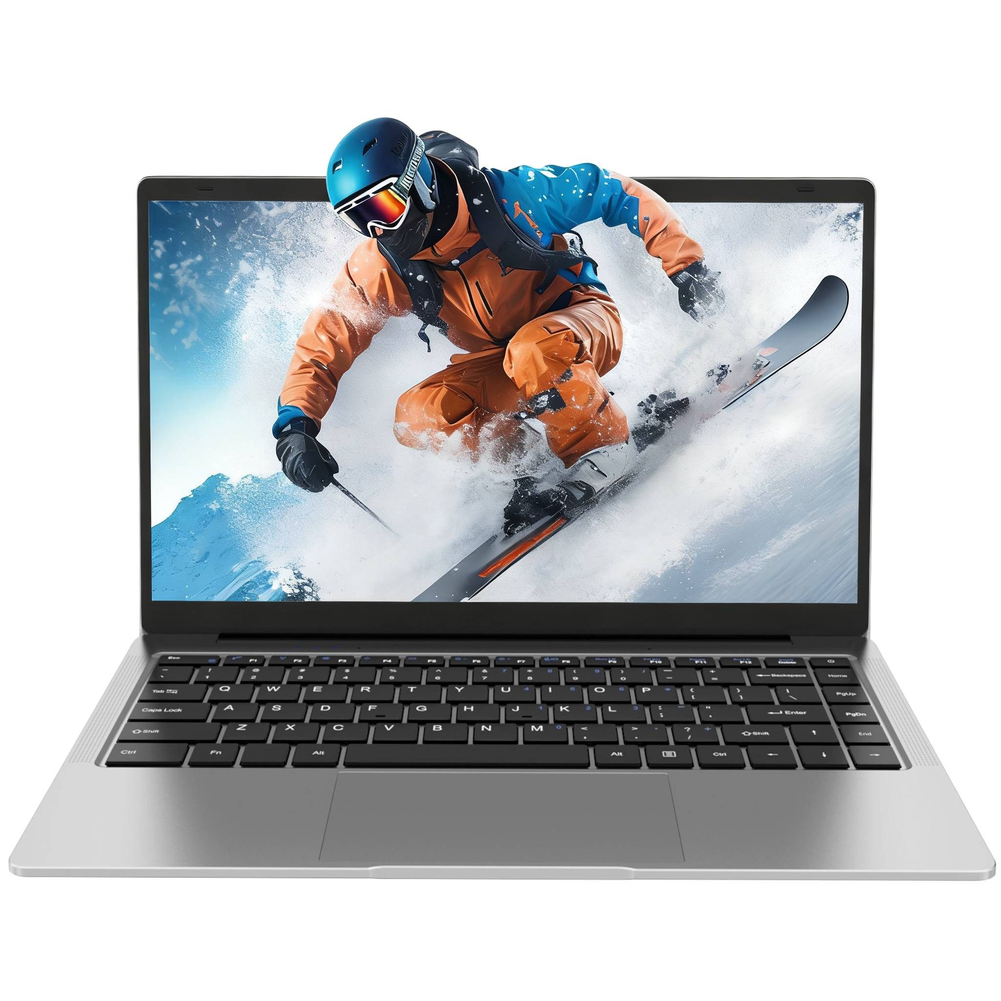 Auusda A146G Laptop, 14.1 Zoll, Celeron J4125 Prozessor Notebook (Intel Celeron J4125, 256 GB SSD, mit zahlreichen Anschlüssen und 1×0,3-MP-Kamera)