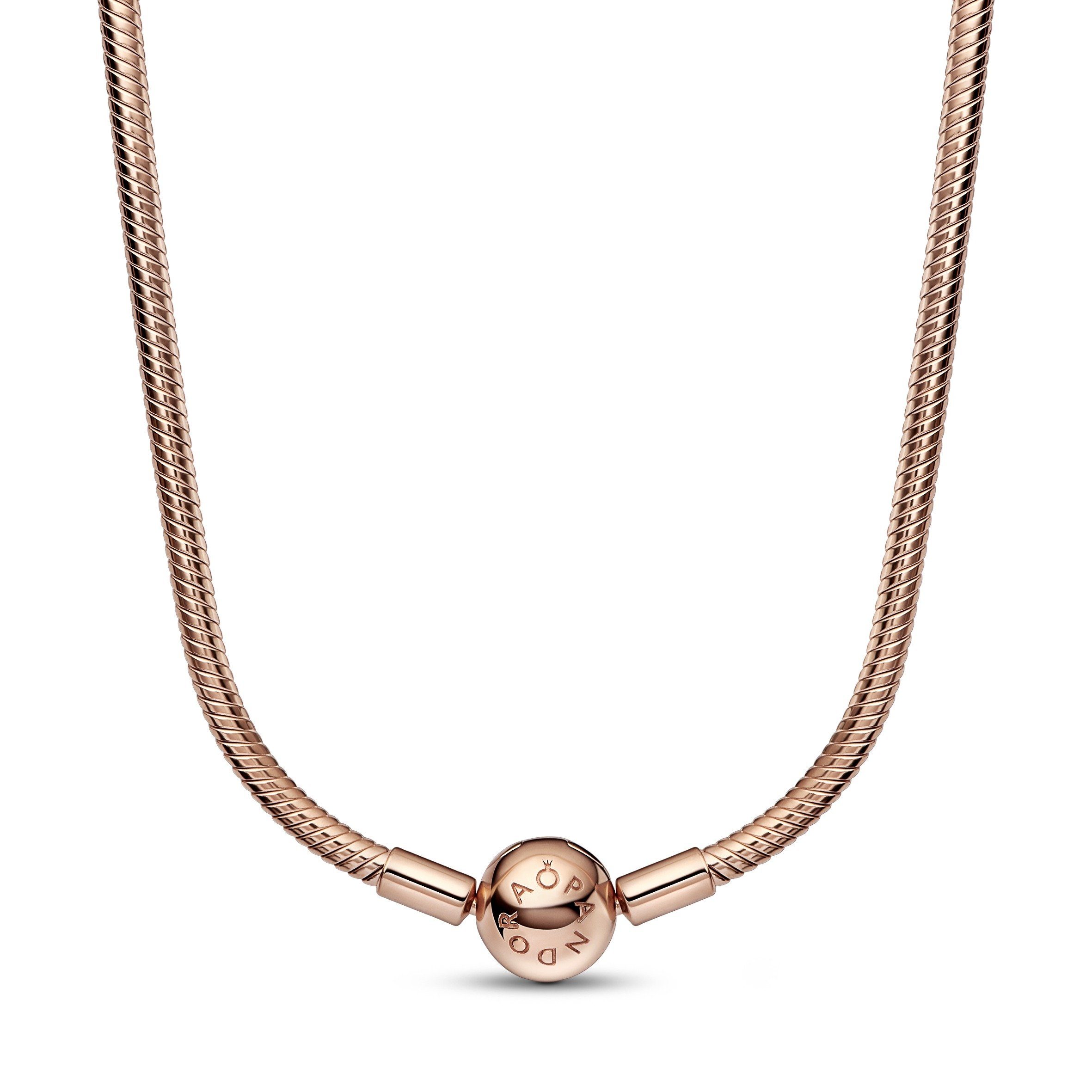Kette mit Anhänger Pandora Schlangenkette 382234C00-50 rosé vergoldet