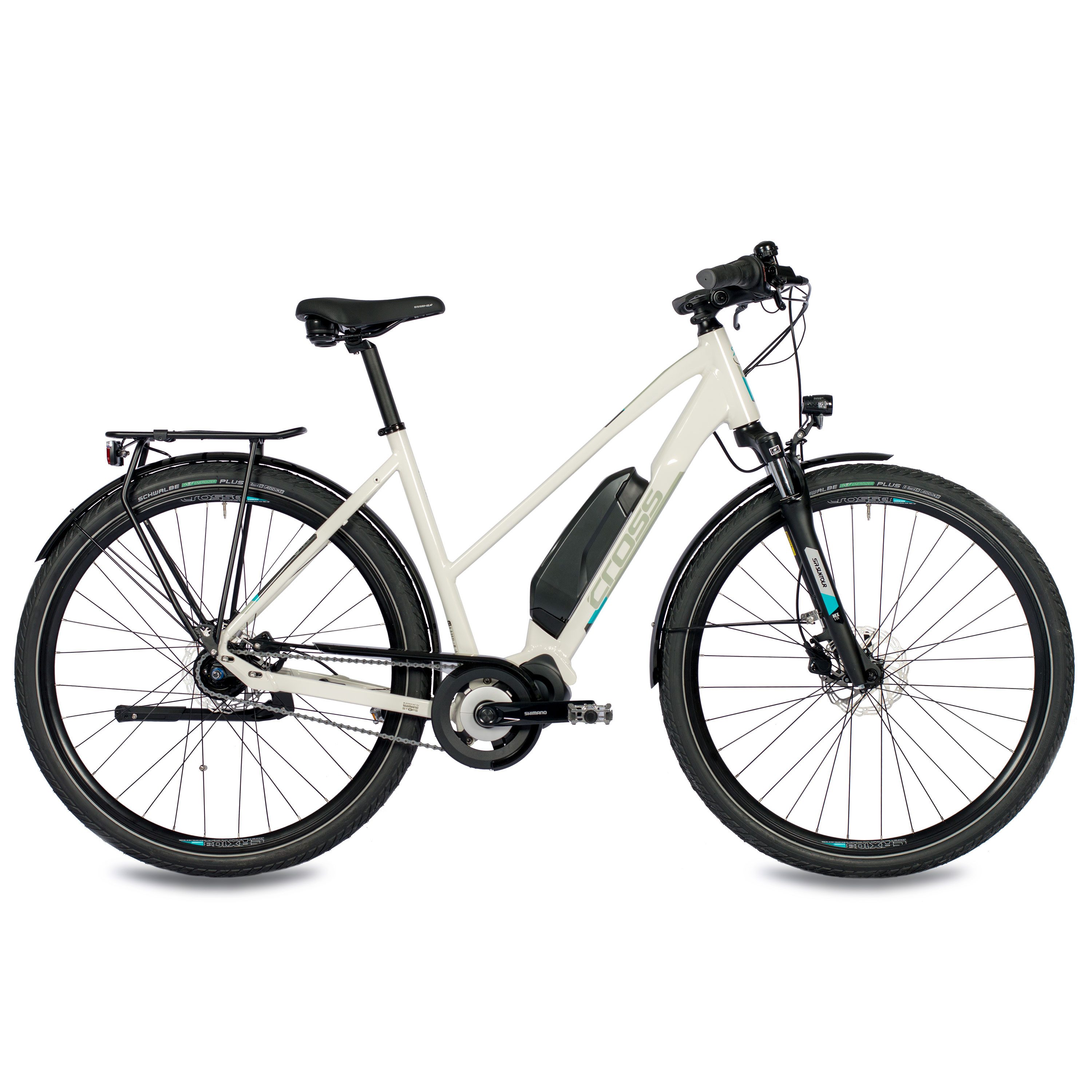E-Bike Cityrad 28 Zoll E-Bike Damen City Fahrrad V-Tron SHIMANO STеPS E-5000 418Wh 7