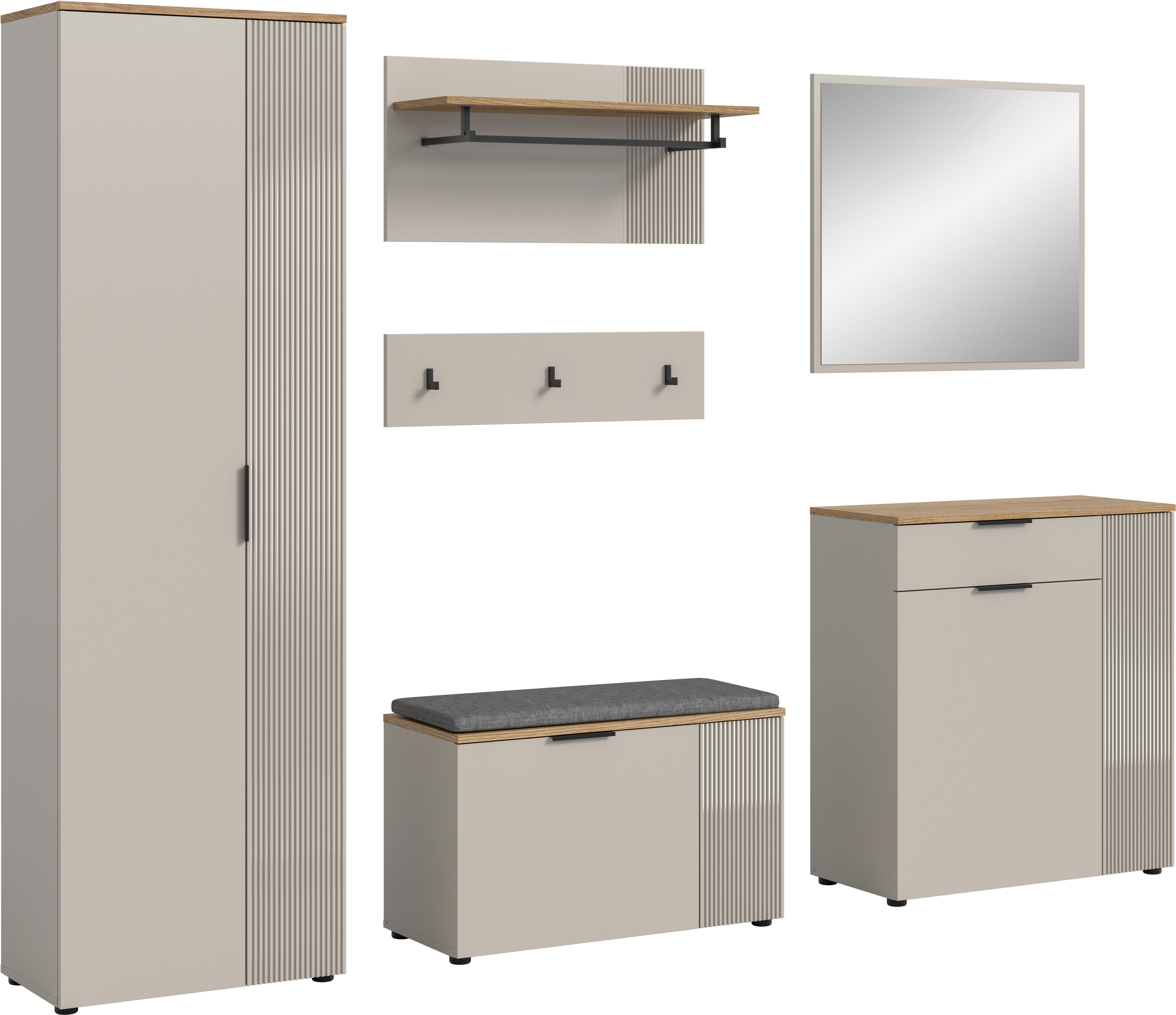 INOSIGN Garderoben-Set EDIL, Breite 250 cm, günstig online kaufen