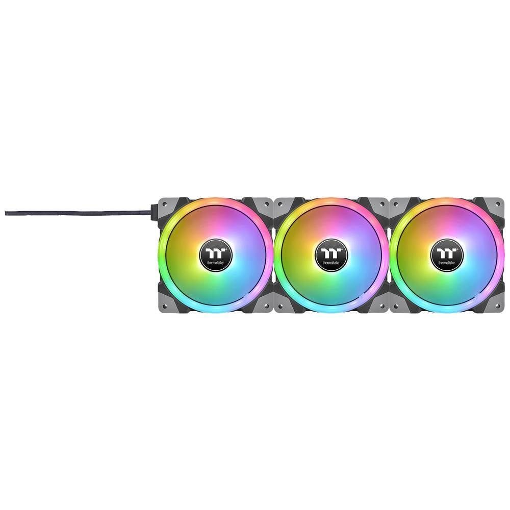 Thermaltake Gehäuselüfter SWAFAN EX14 RGB PC Cooling Fan 3 Pack, inkl. RGB-Beleuchtungssteuerung