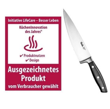 Fissler Kochmesser Profi 190mm Edelstahl Küchenmesser, gehärtete Klinge, Fleischmesser, Chefmesser, Fleischermesser, Kochmesser, Sushimesser, Santoku messer