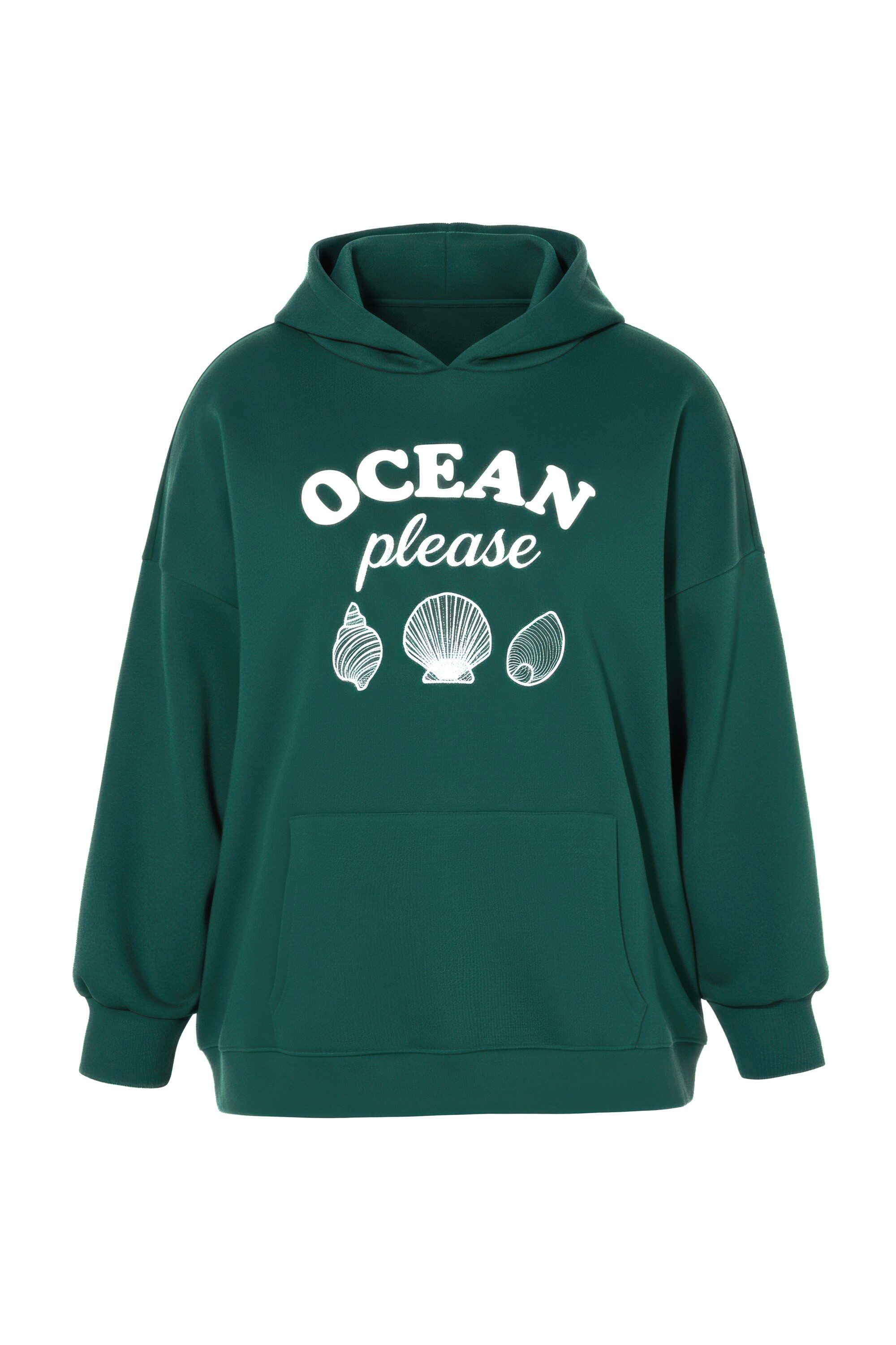 Studio Untold Sweatshirt Hoodie oversized Statement Print Stick Kapuze günstig online kaufen