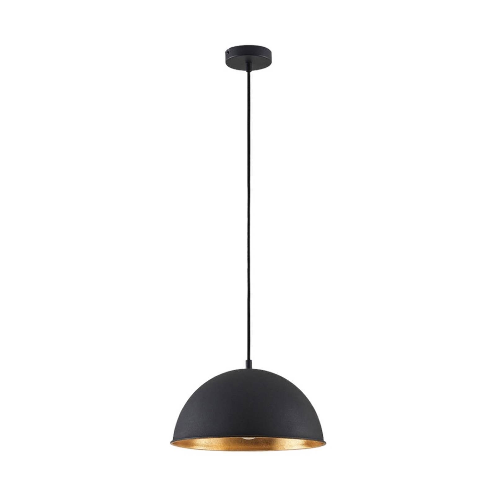 Lindby Leya, Metall, Schwarz IP20, 1 x 60 W