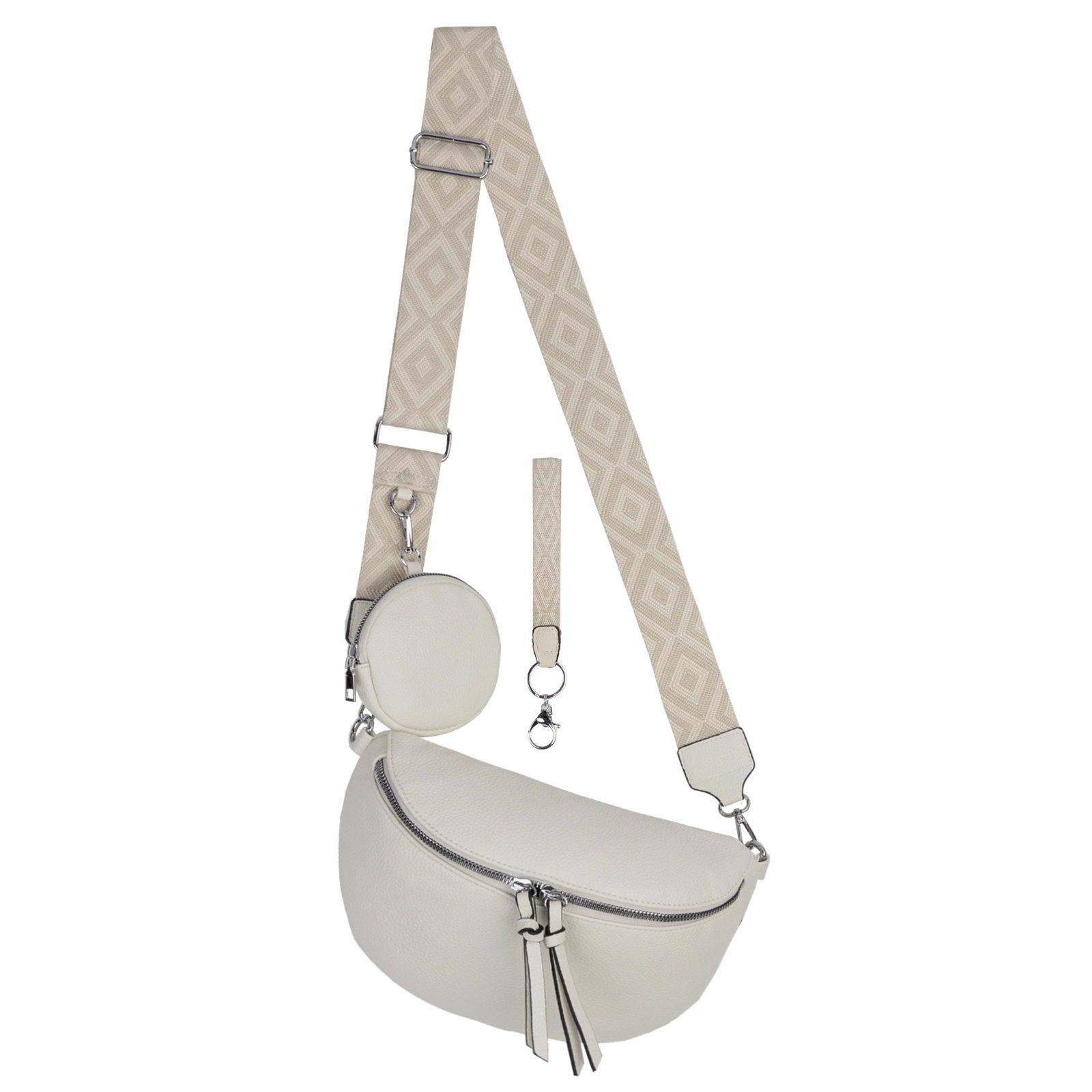 EAAKIE Gürteltasche Bauchtasche Umhängetasche Crossbody-Bag Kunstleder günstig online kaufen