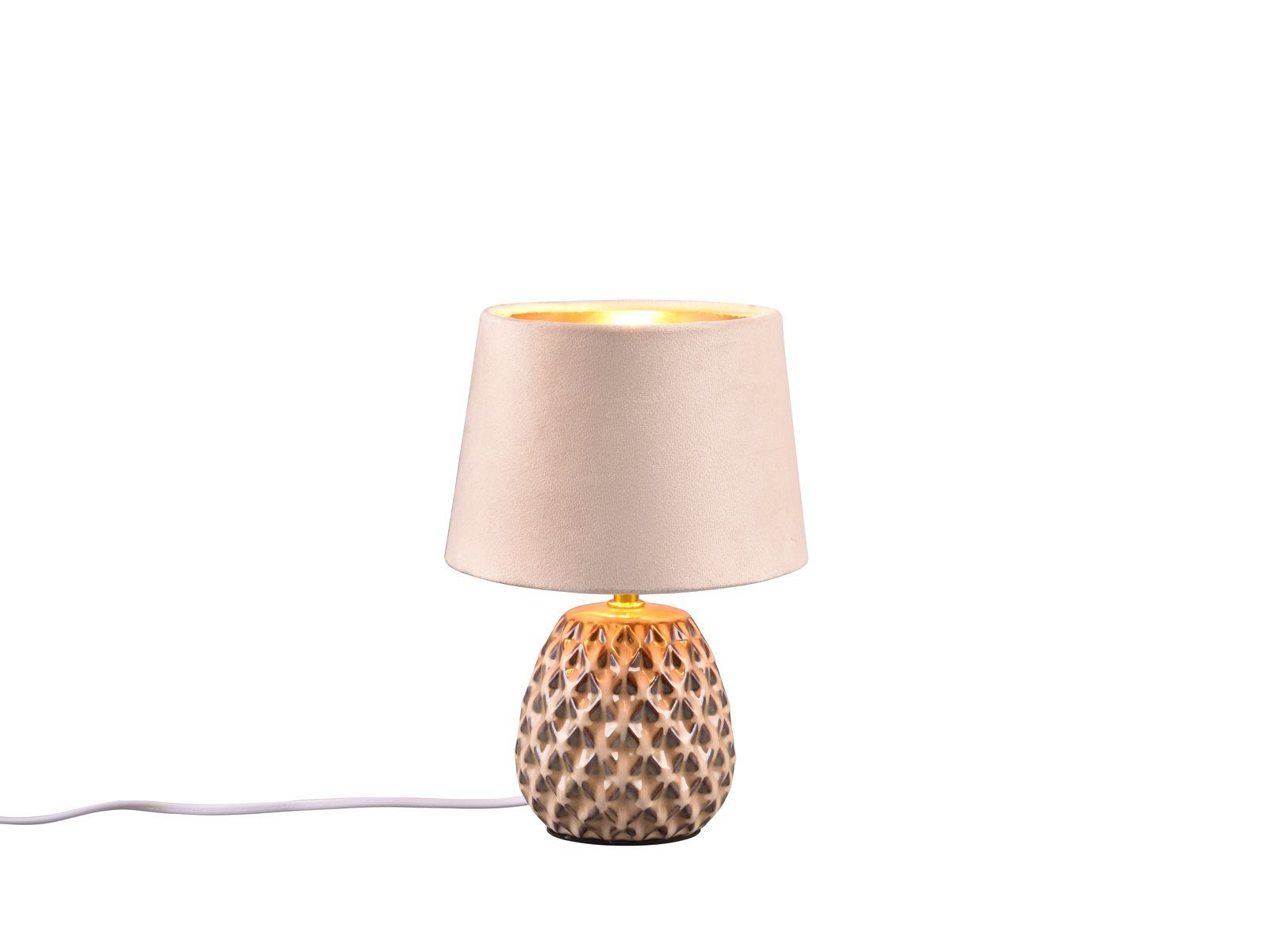 Reality Leuchten LED Nachttischlampe, LED wechselbar, warmweiß, dimmbar, kl günstig online kaufen