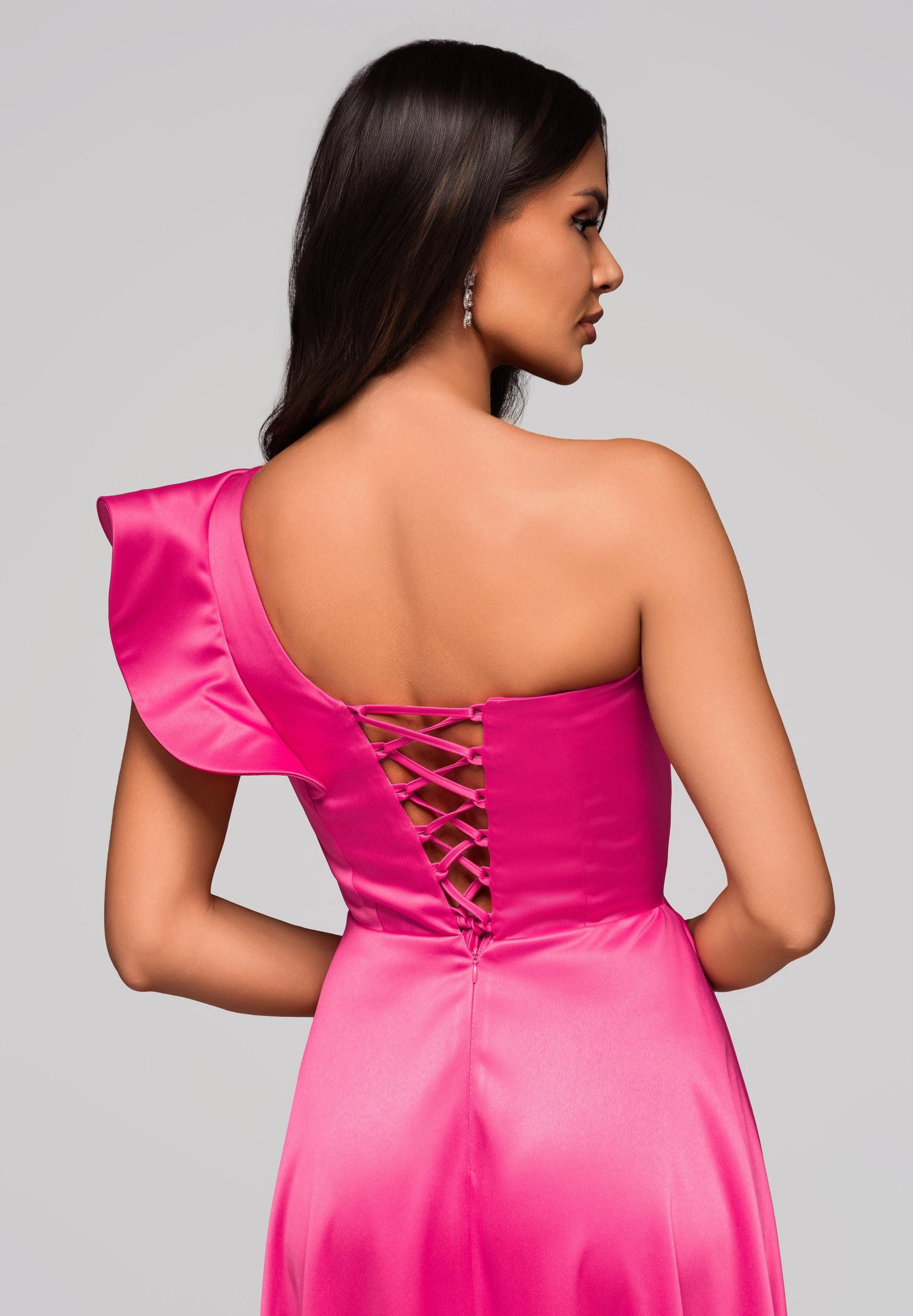 OMBRE Abendkleid Atemberaubendes Abendkleid mit asymmetrischem günstig online kaufen