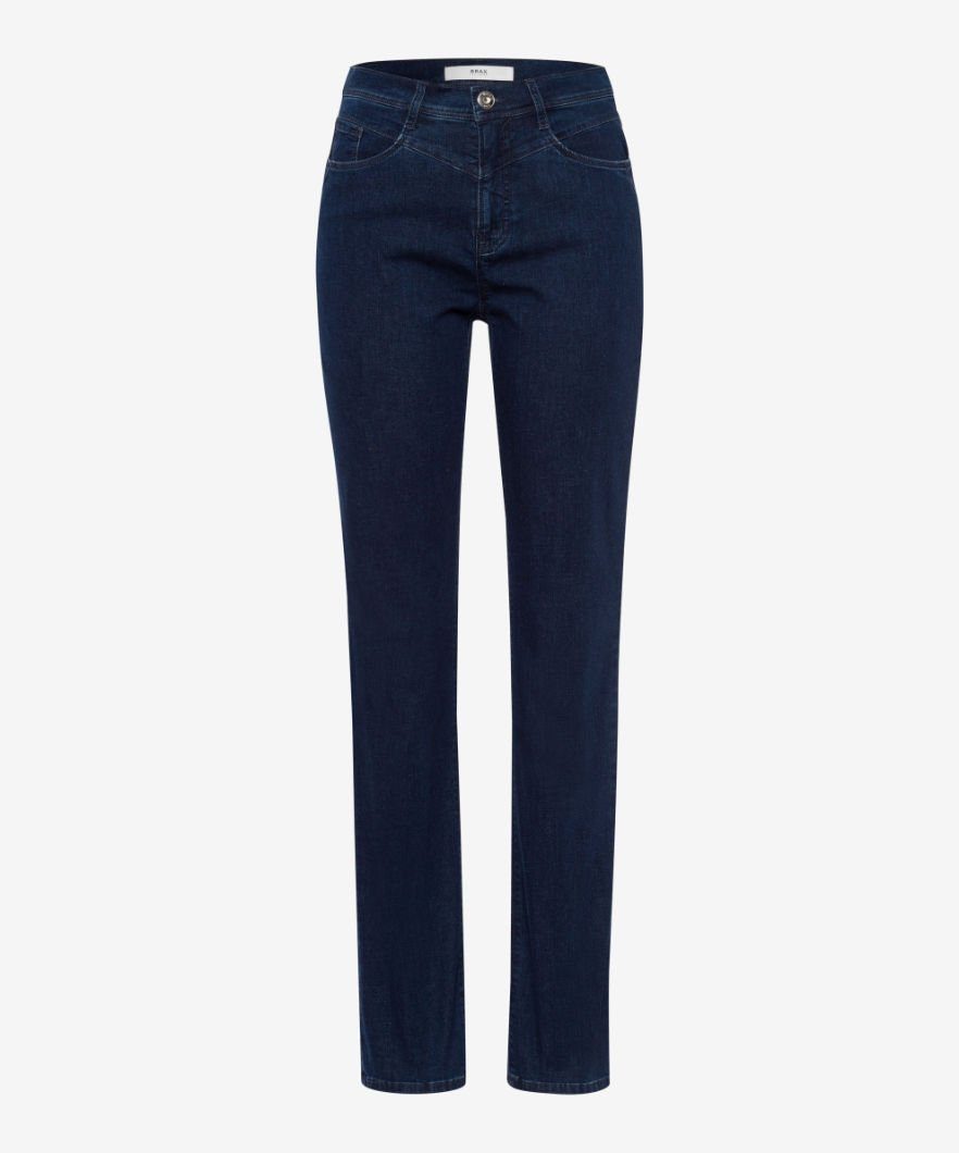 Baumwollmix CAROLA, Besteht einem Style Brax 5-Pocket-Jeans hochwertigen aus