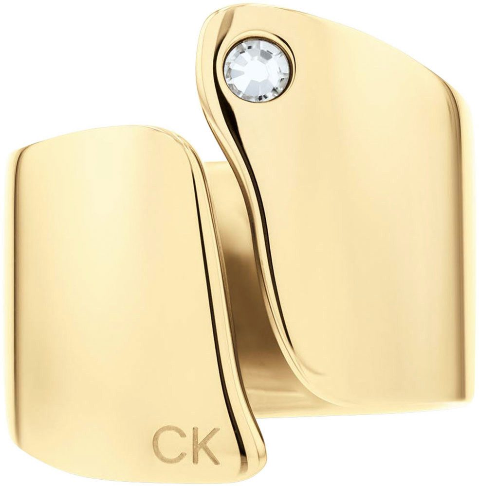 Calvin Klein Fingerring CK CHERISHED, mit Glasstein günstig online kaufen