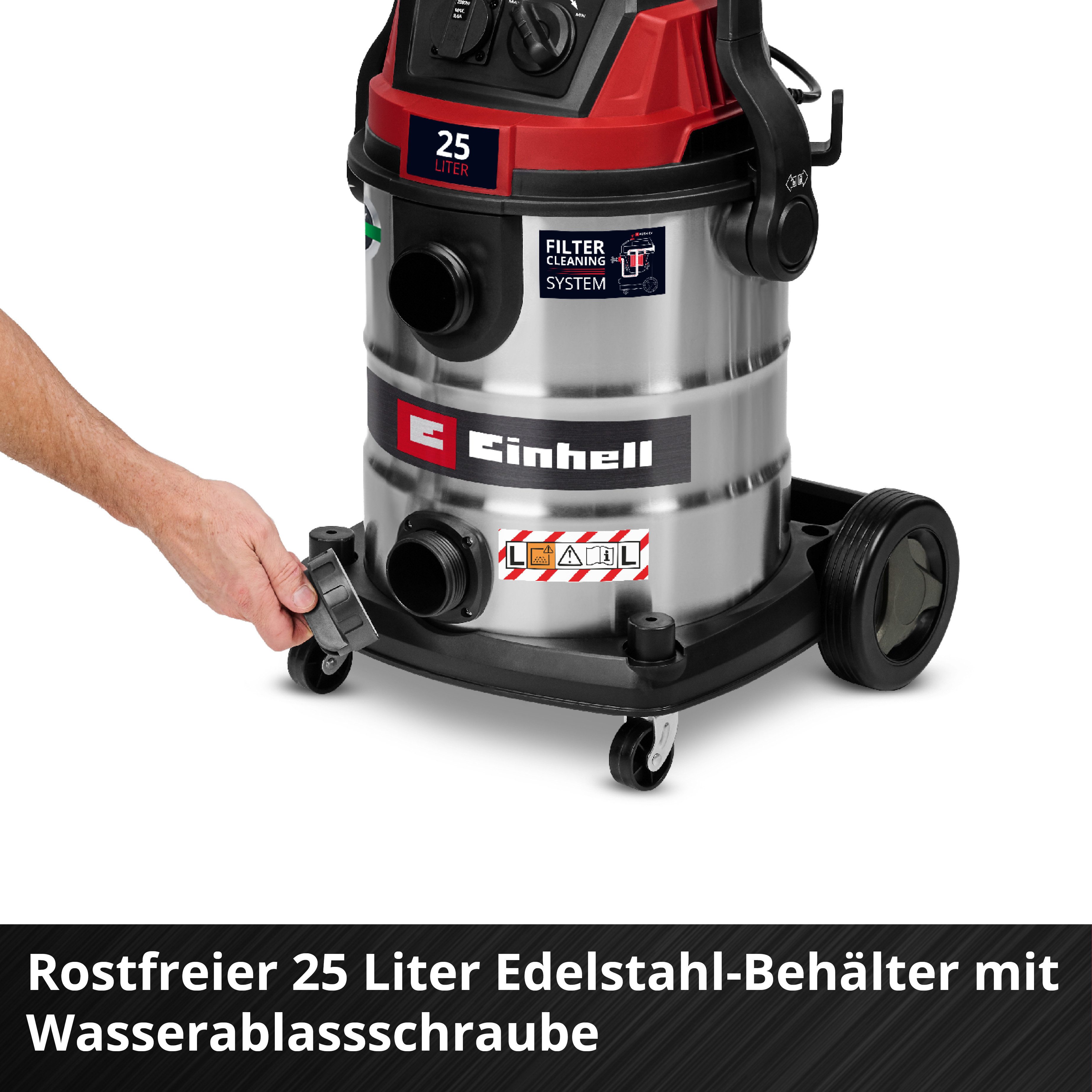 Einhell Nass-Trocken-Sauger TE-VC 2580 SACL, 1100 W