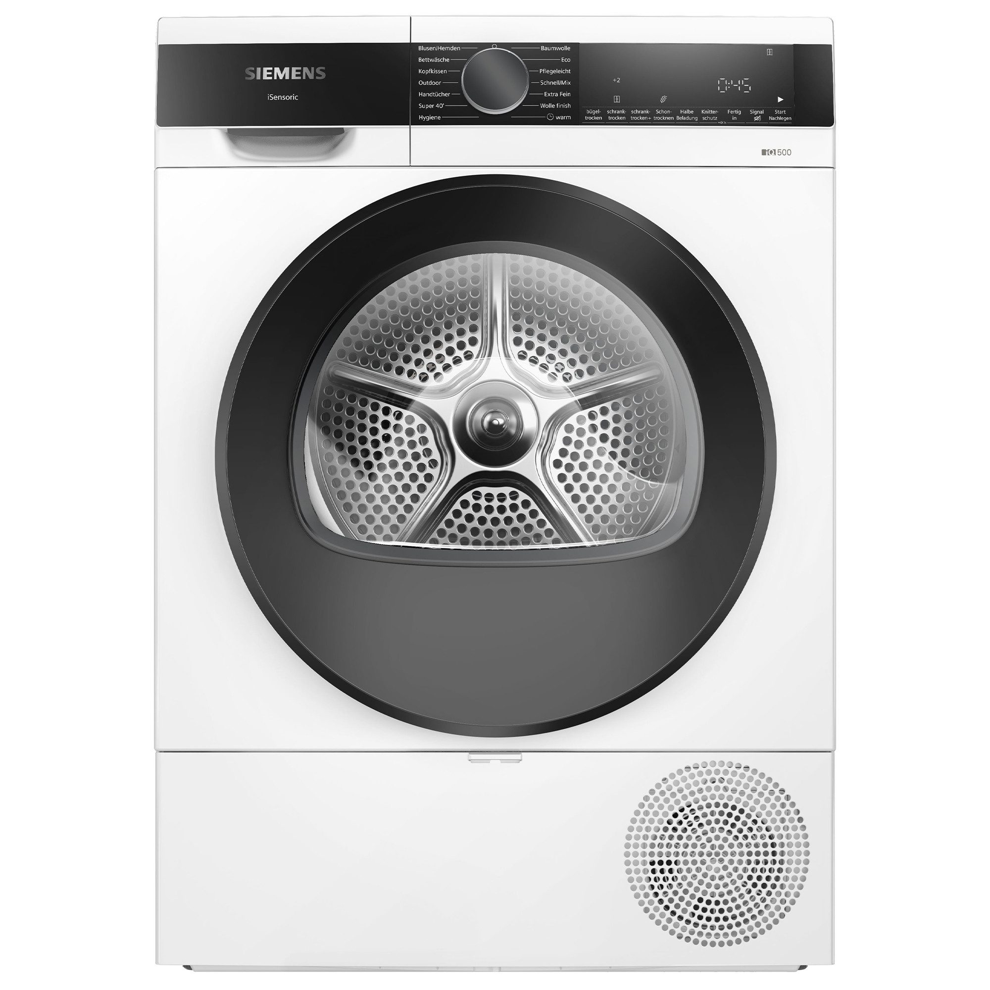 SIEMENS Wärmepumpentrockner iQ500 WQ33G2D41, Trommelinnenbeleuchtung