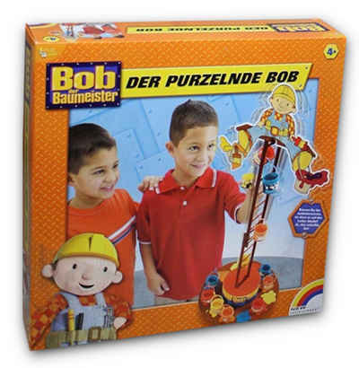 Bob der Baumeister Spiel, Brettspiel Kinderspiel »Der purzelnde Bob«