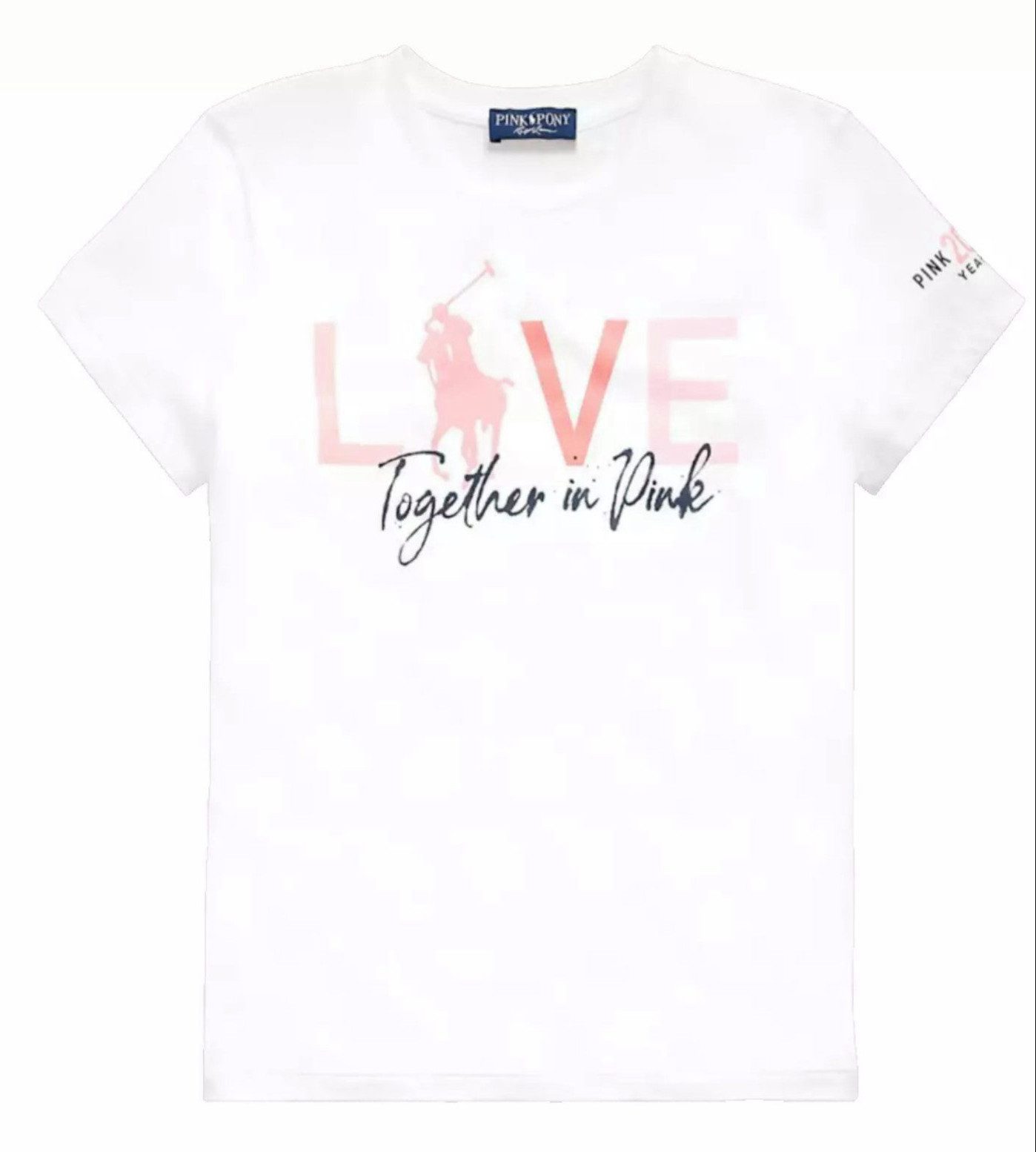 Polo Ralph Lauren T-Shirt Pink Pony Together in Pink Collection günstig online kaufen