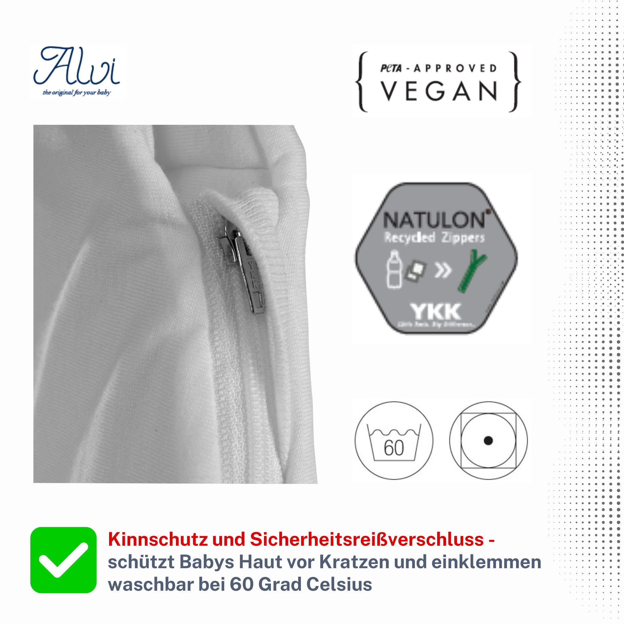 Alvi® Babyschlafsack Schlafsack Baby Mäxchen 2teilig Exclusiv