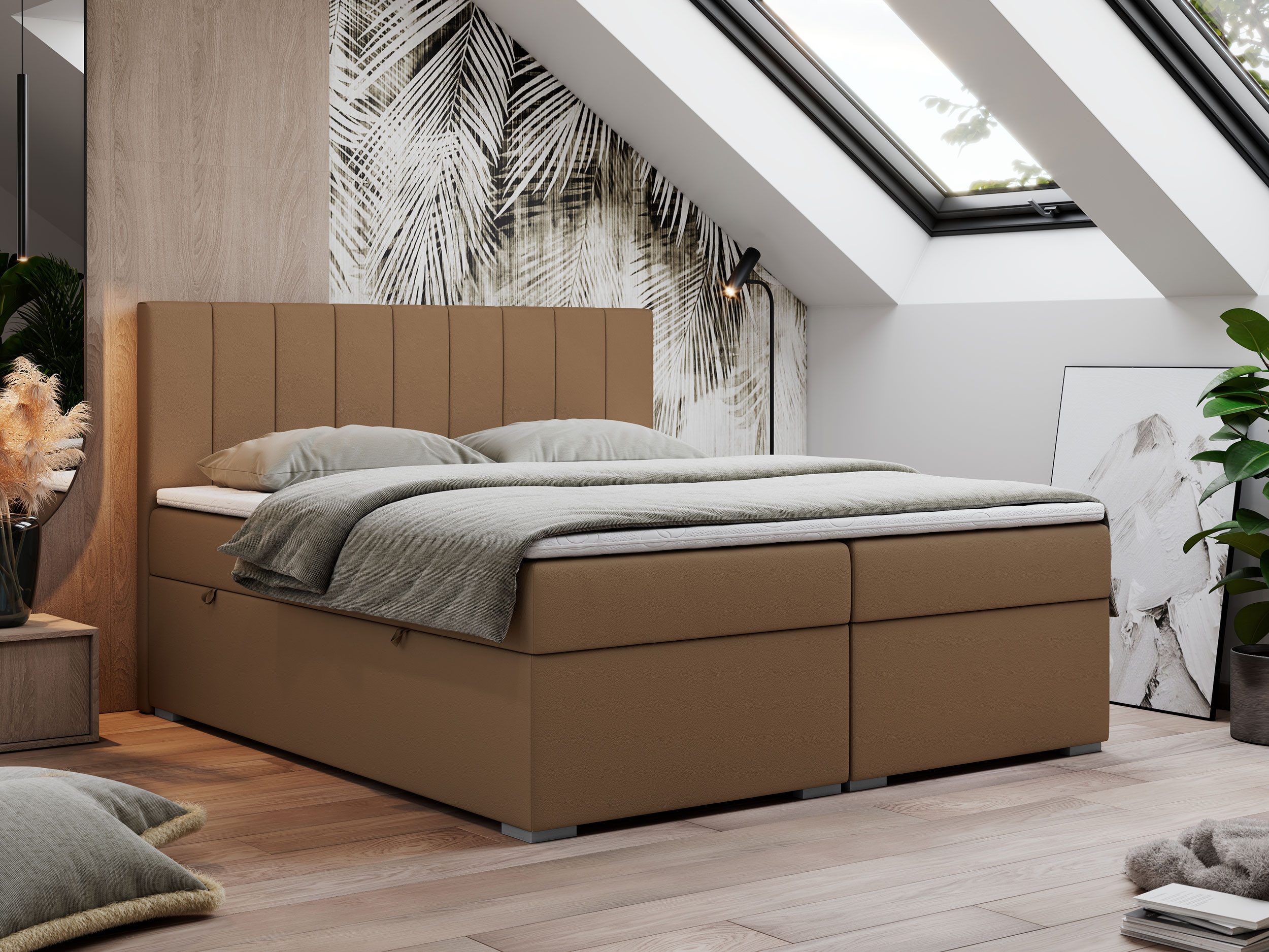 MKS MÖBEL Boxspringbett LOPE (Packung, Set, günstig online kaufen