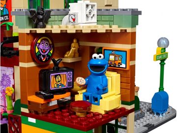 LEGO® Konstruktionsspielsteine LEGO® Ideas - 123 Sesame Street, (Set, 1367 St)
