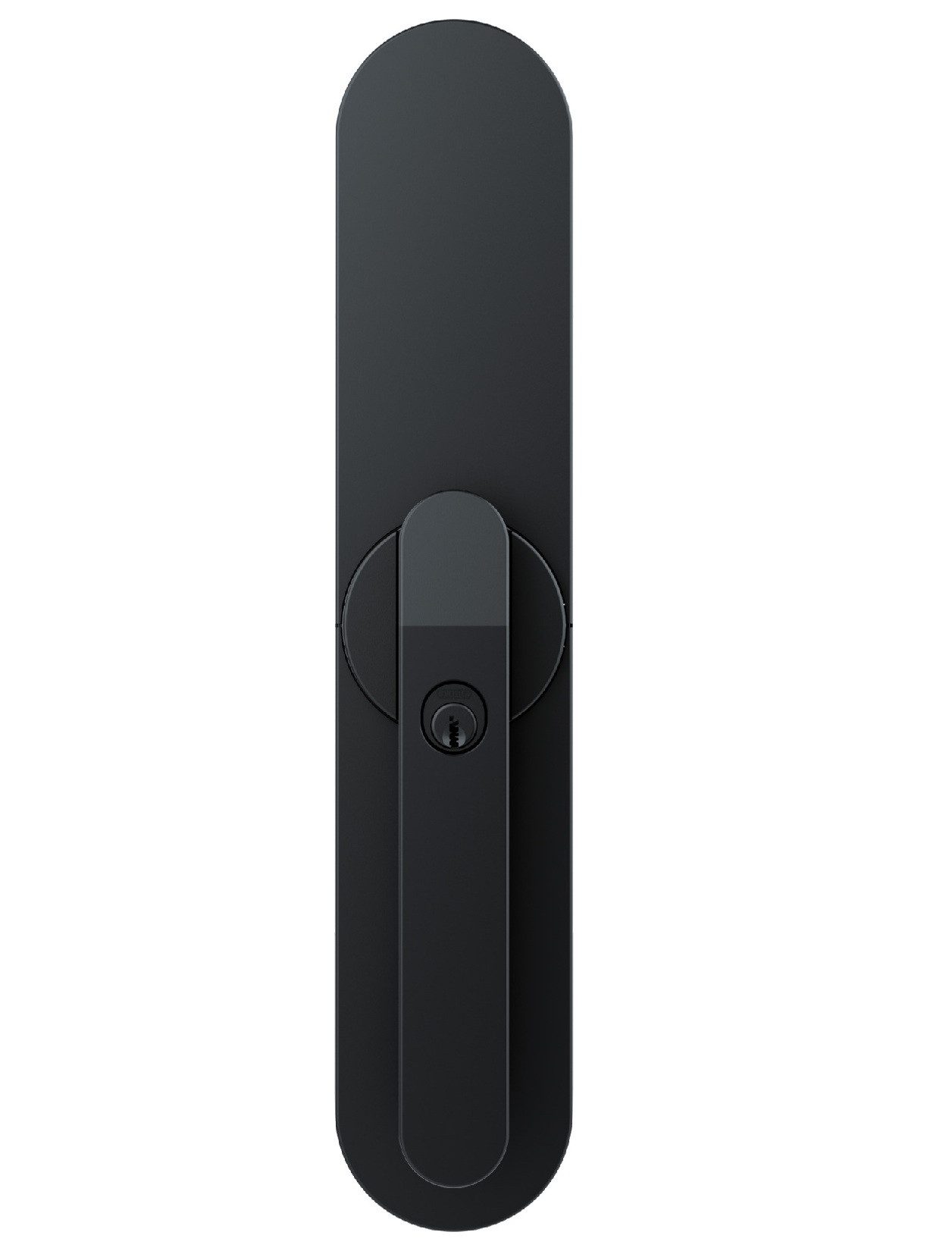 ABUS Alarmfenstergriff WINTECTO™ One - Smarter Fensterantrieb FCA4100 gl. AL0089, Schwarz, gleichschließend AL0089, Alarmfunktion, einfache Montage ohne Bohren, für Balkon-/ Terrassentür