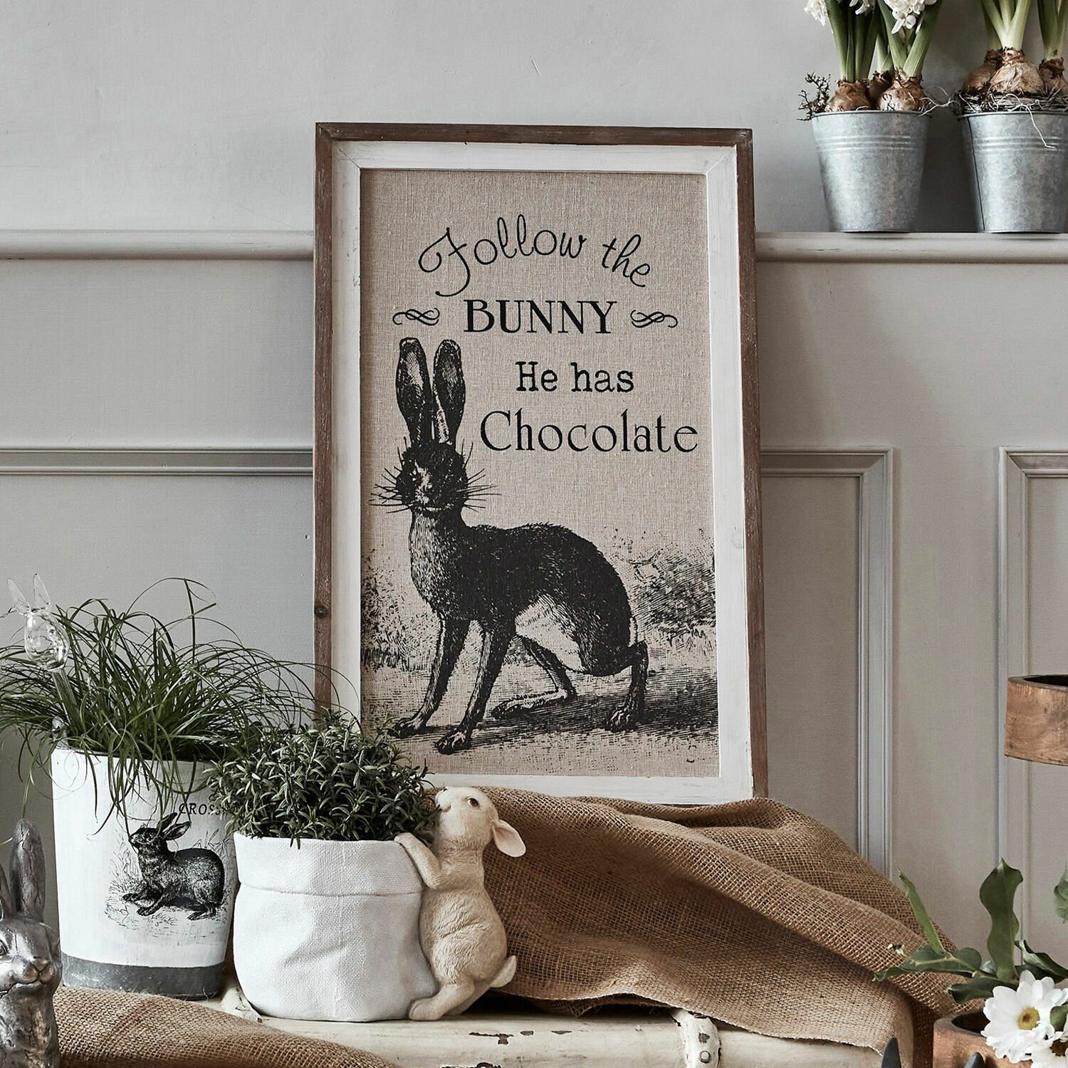 Mirabeau Wanddekoobjekt Dekoboard Chocolate braun/schwarz