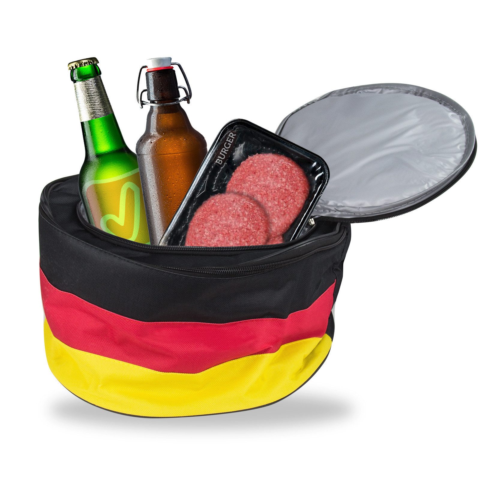 DEMA Gasgrill Grill mit Kühltasche Deutschland 2 in 1