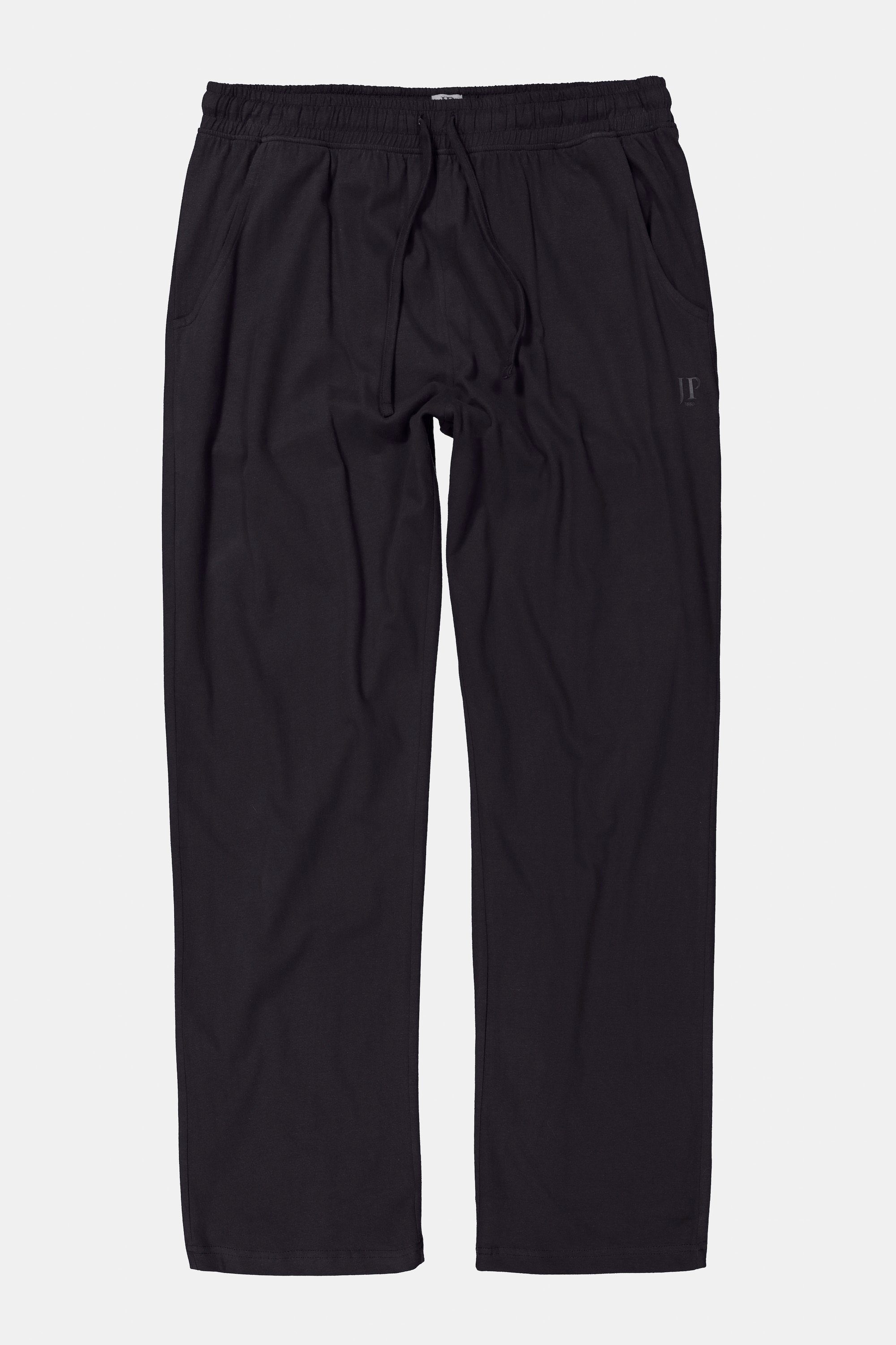 JP1880 Elastikbund Form lange Schlafanzug Schlafanzug-Hose Homewear schwarz